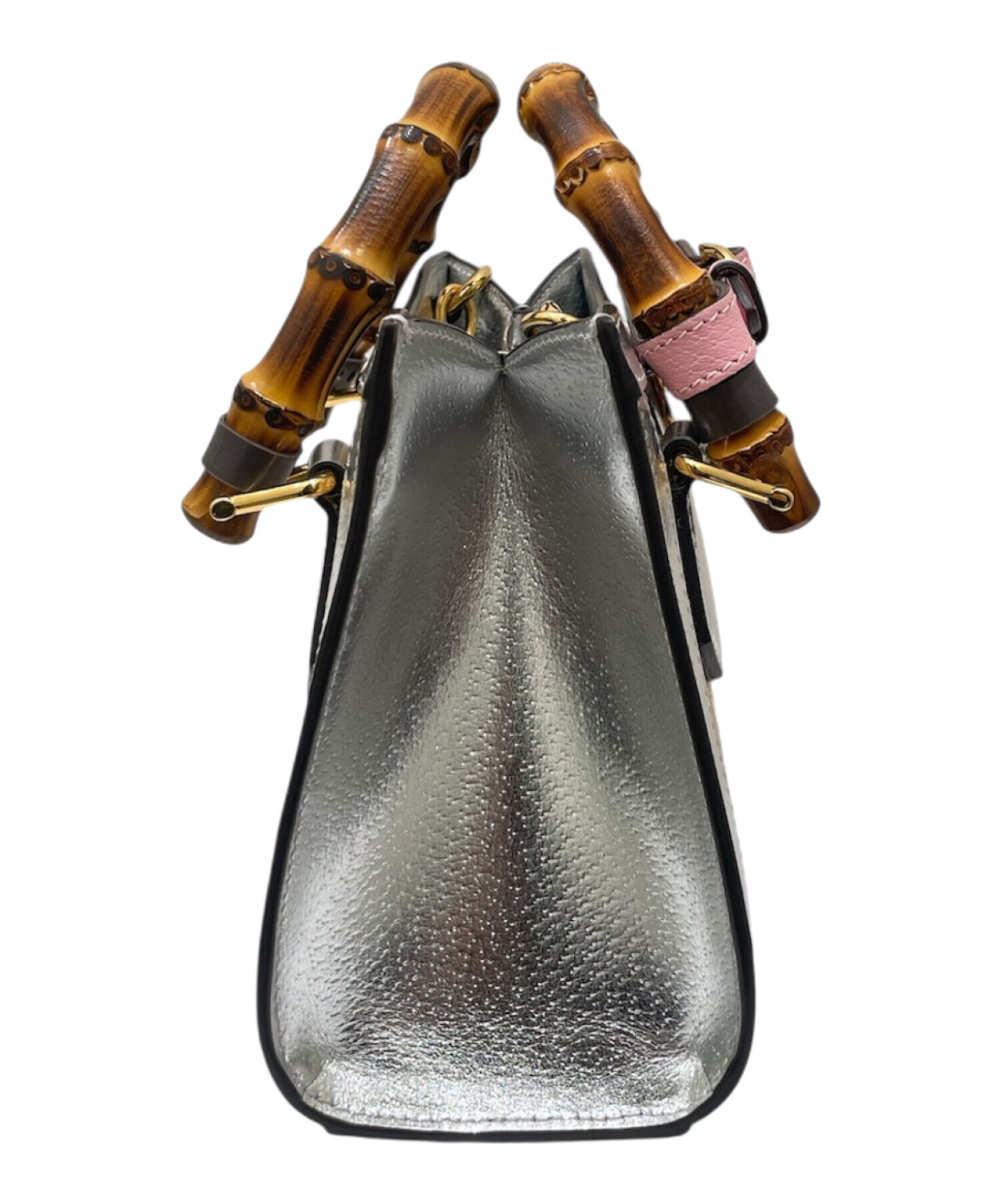 中古・古着通販】GUCCI (グッチ) ダイアナミニバンブーハンドバッグ