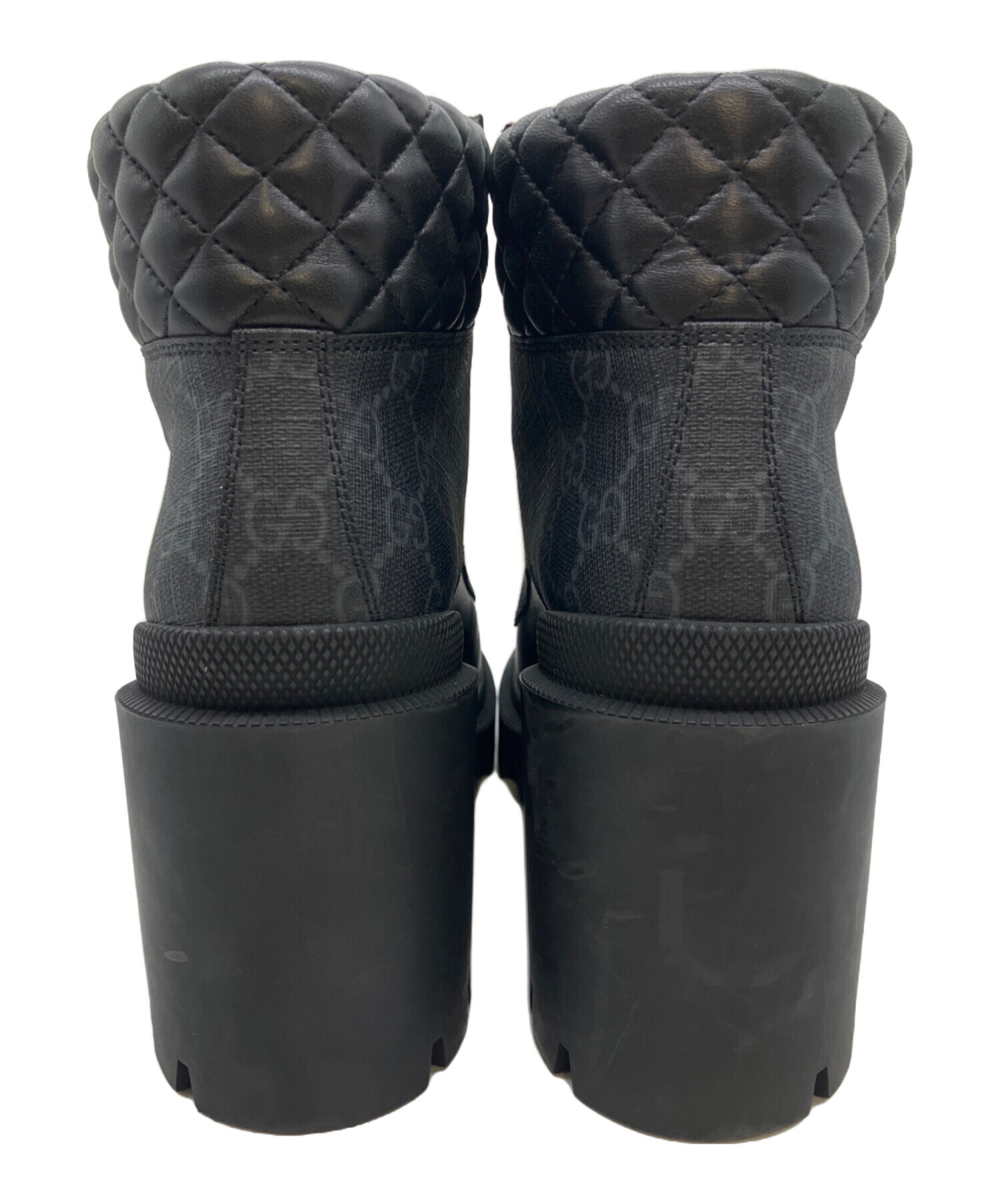 中古・古着通販】GUCCI (グッチ) Trip アンクルブーツ/GGスプリーム