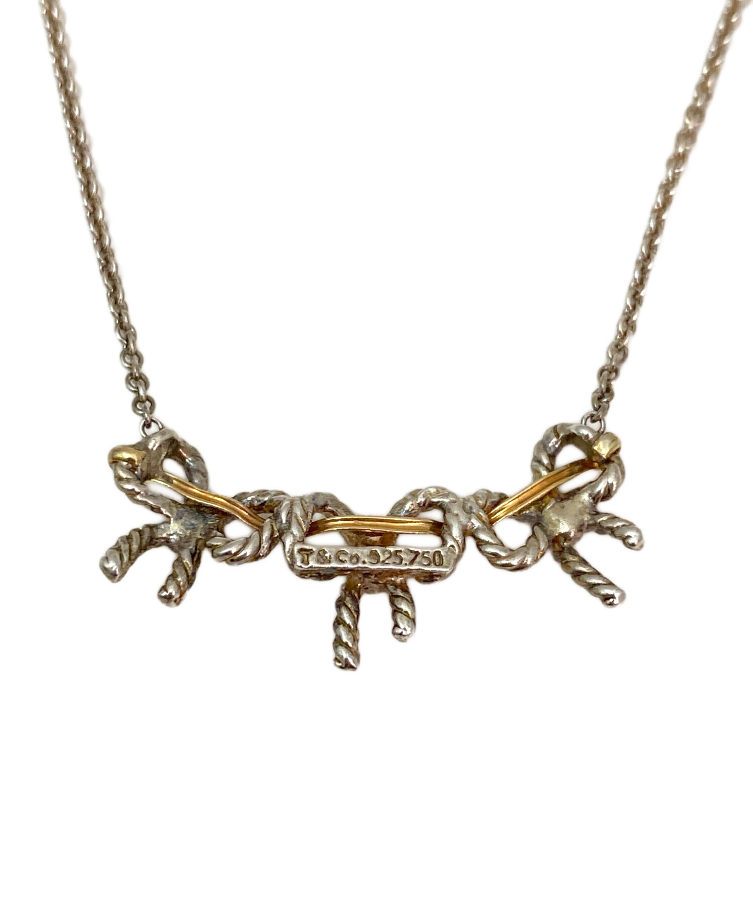 中古・古着通販】TIFFANY & Co. (ティファニー) リボンモチーフ