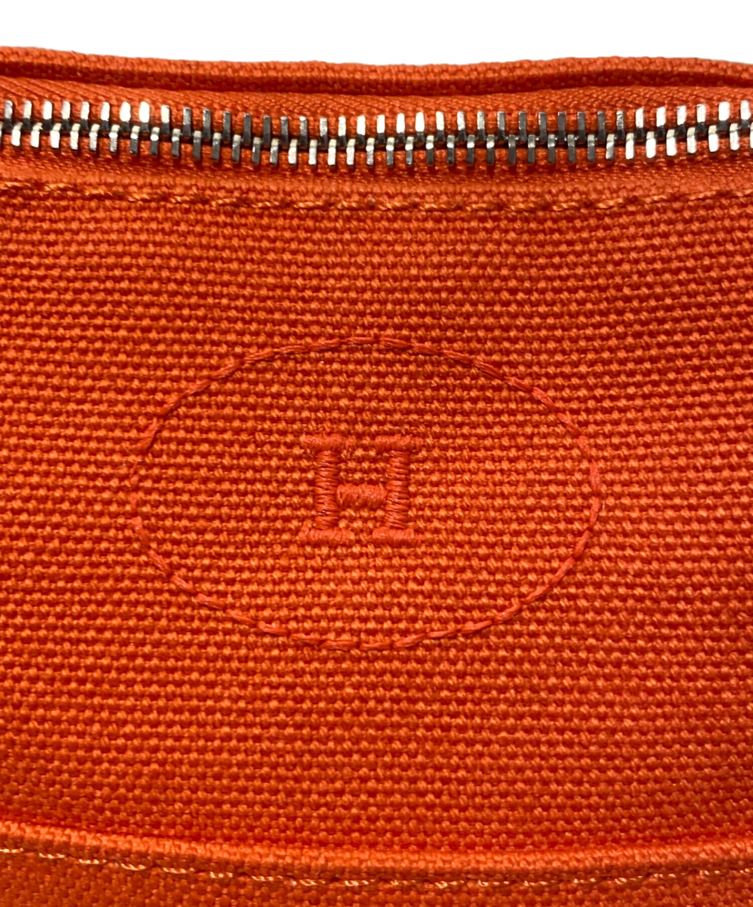 中古・古着通販】HERMES (エルメス) ポリード20 ポーチ オレンジ