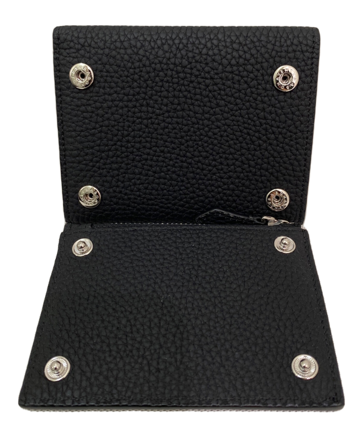 中古・古着通販】bonaventura (ボナベンチュラ) 3つ折り財布 ブラック