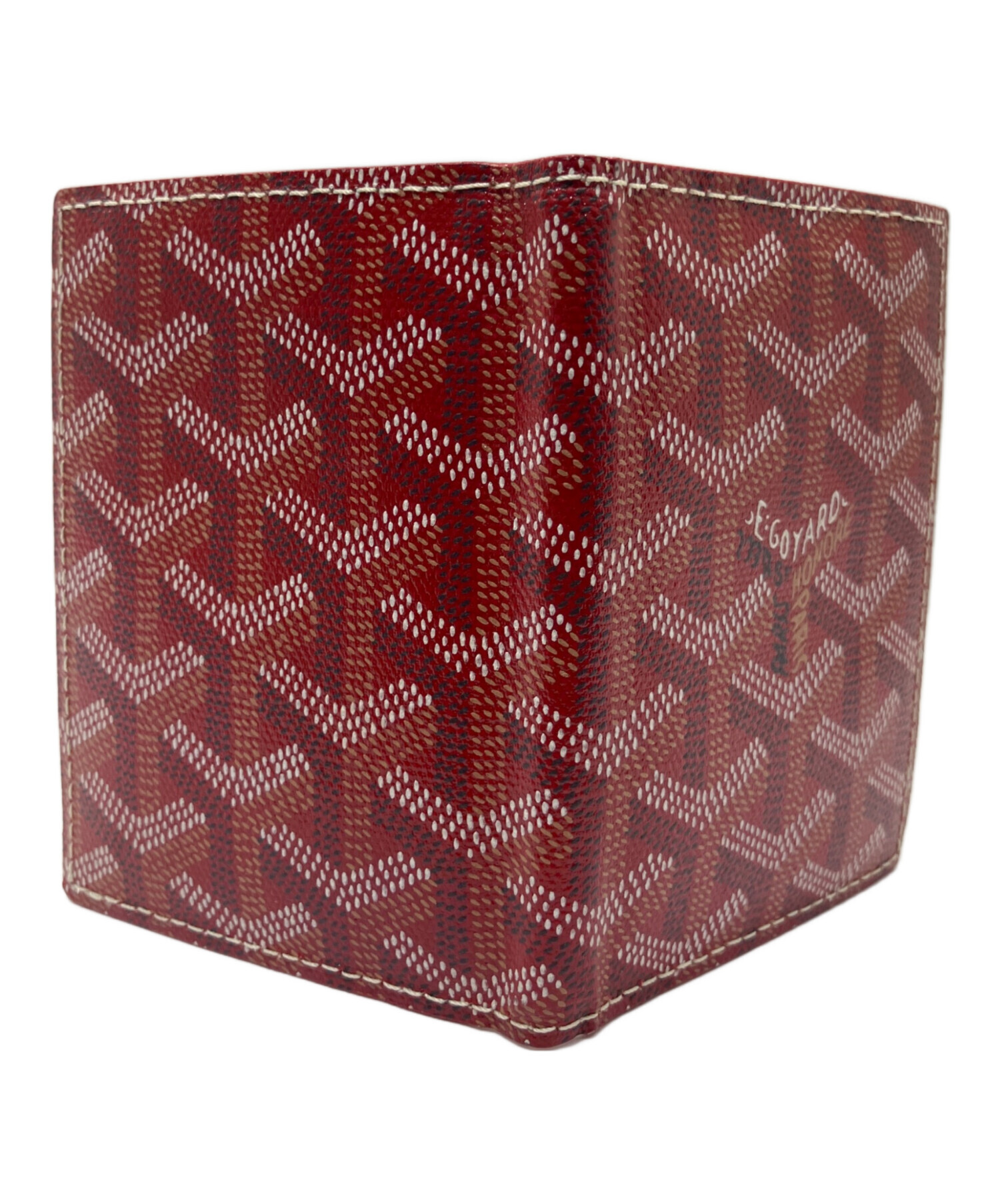 GOYARD ゴヤール 財布・ケース レディース 【古着】【中古】 中古・古着通販】GOYARD (ゴヤール) カードケース レッド｜ブランド