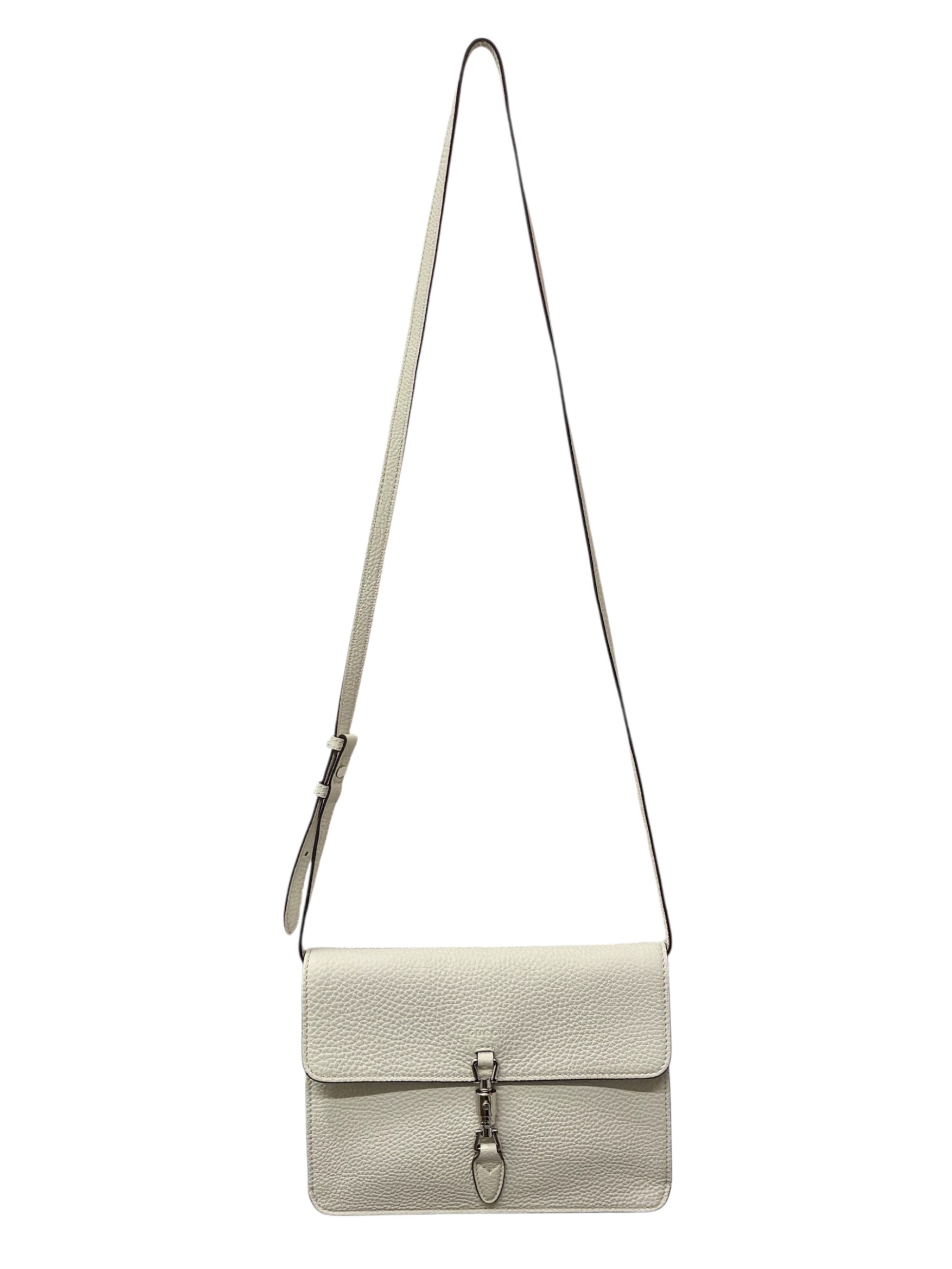 中古・古着通販】GUCCI (グッチ) ショルダーバッグ ホワイト サイズ