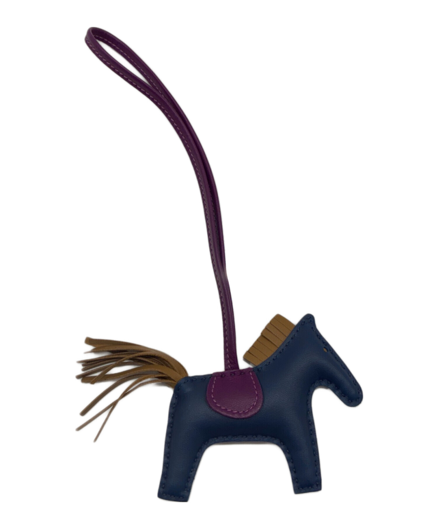 エルメス　HERMES　ロデオPM 中古・古着通販】HERMES (エルメス) ロデオPM ネイビー×パープル