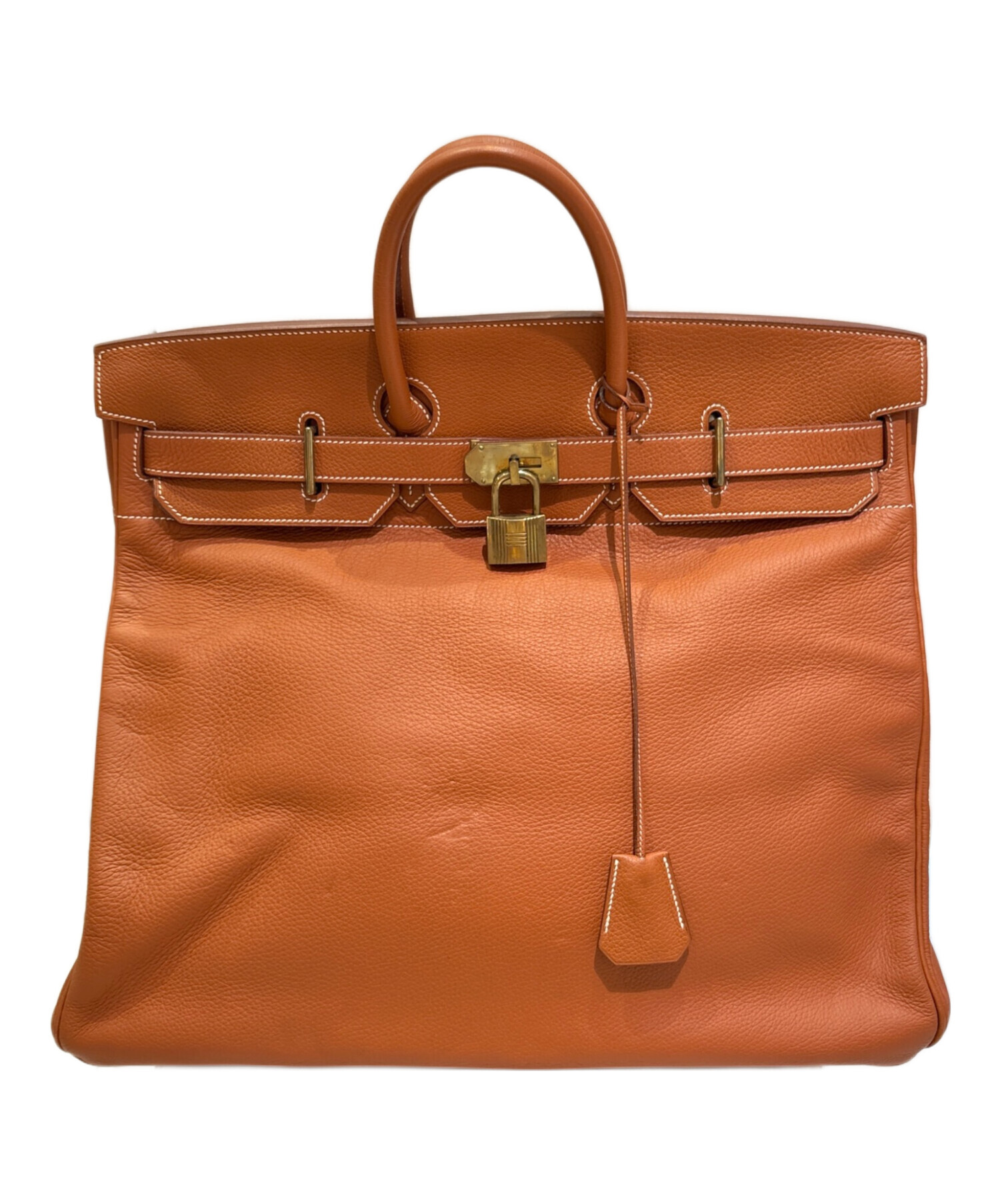 中古・古着通販】HERMES (エルメス) オータクロア50 ゴールド×ゴールド