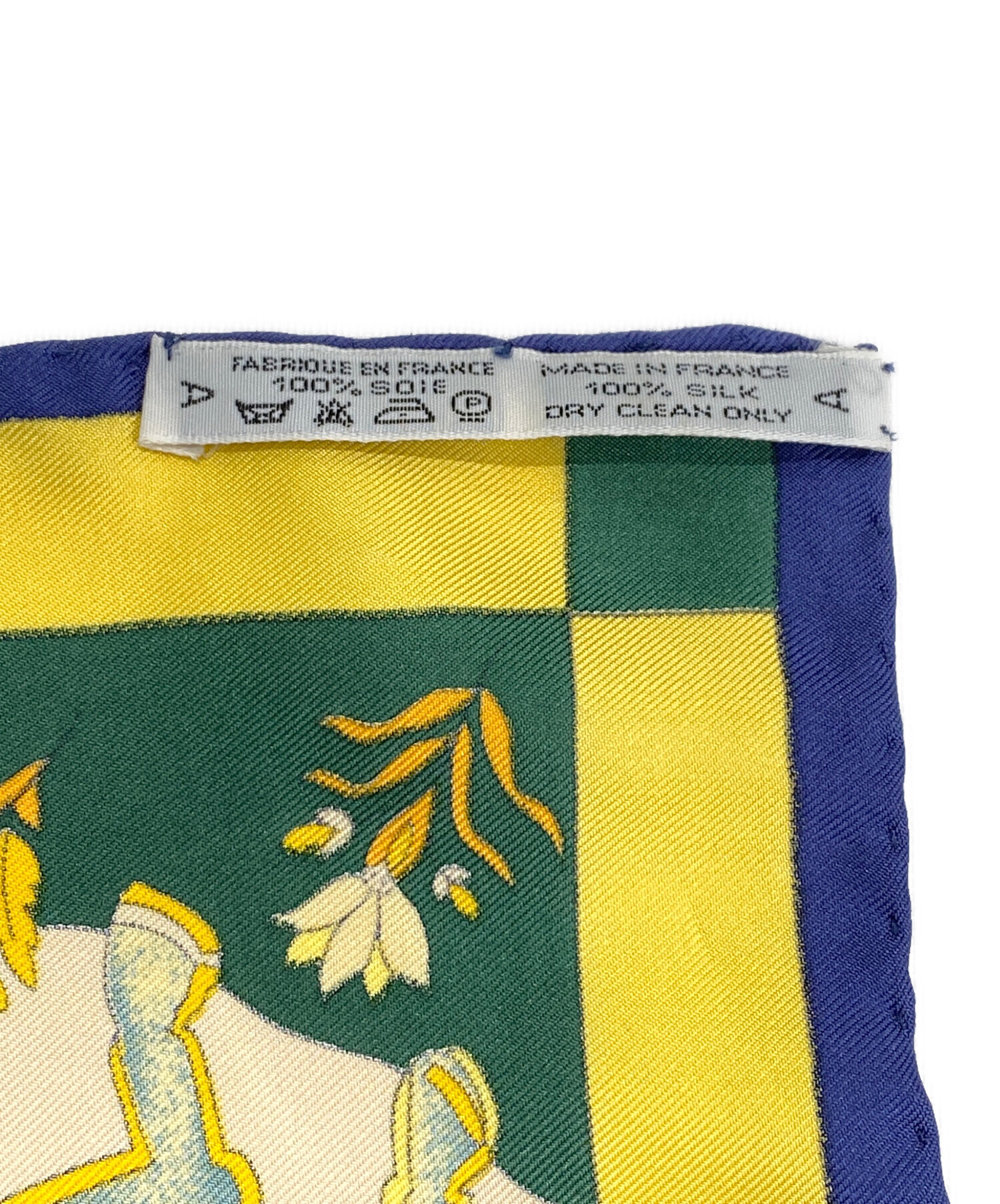 中古・古着通販】HERMES (エルメス) カレ90 グリーン サイズ:90
