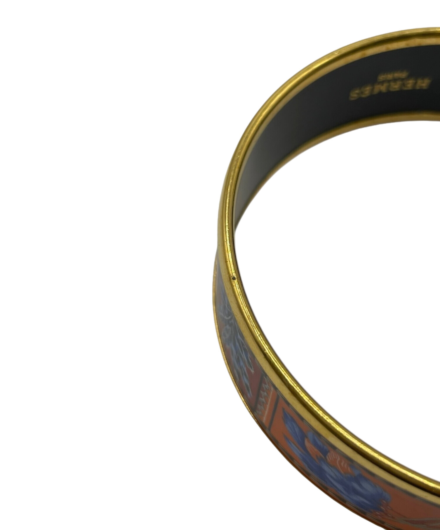 中古・古着通販】HERMES (エルメス) エマイユGM/バングル オレンジ