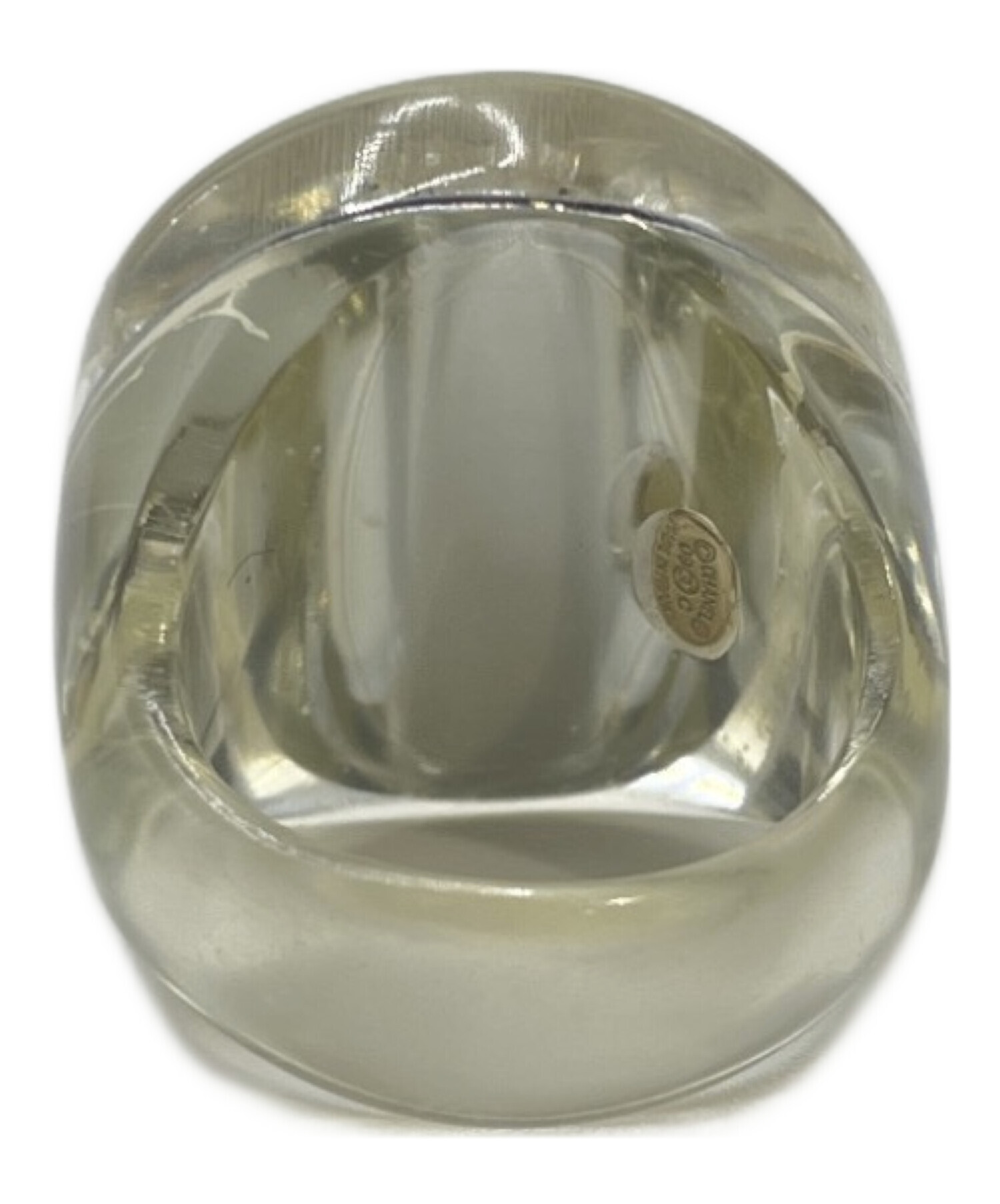 中古・古着通販】CHANEL (シャネル) クリアリング ホワイト サイズ:13