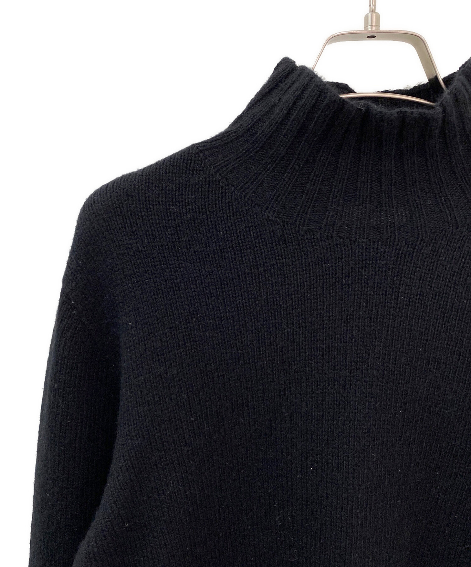 中古・古着通販】THE ROW (ザ ロウ) ハイネックニット ブラック サイズ