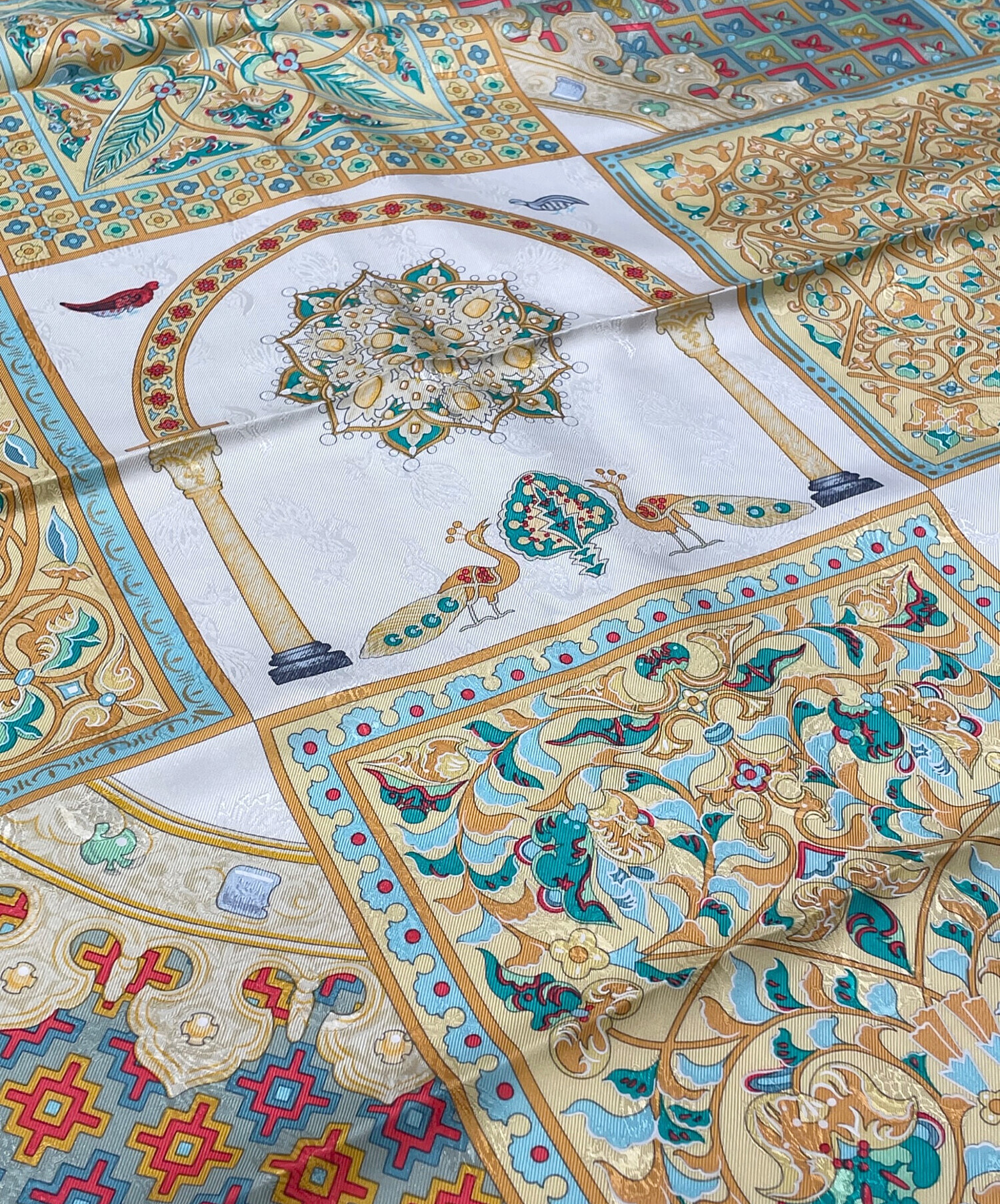 中古・古着通販】HERMES (エルメス) カレ90《CIELS BYZANTINS