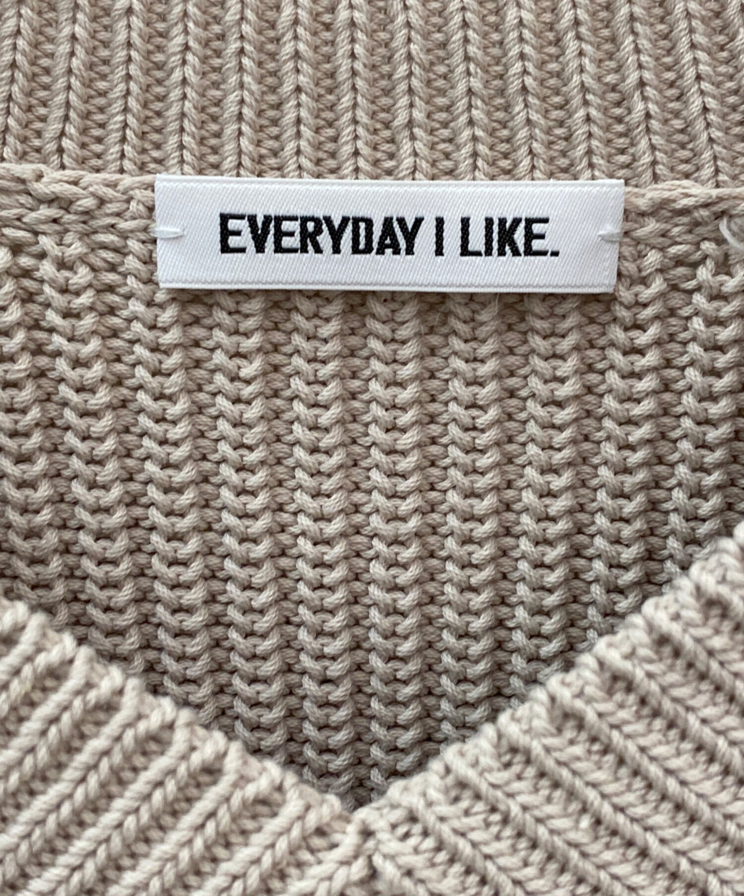 中古・古着通販】EVERYDAY I LIKE. (エヴリデイ アイ ライク) Vネック