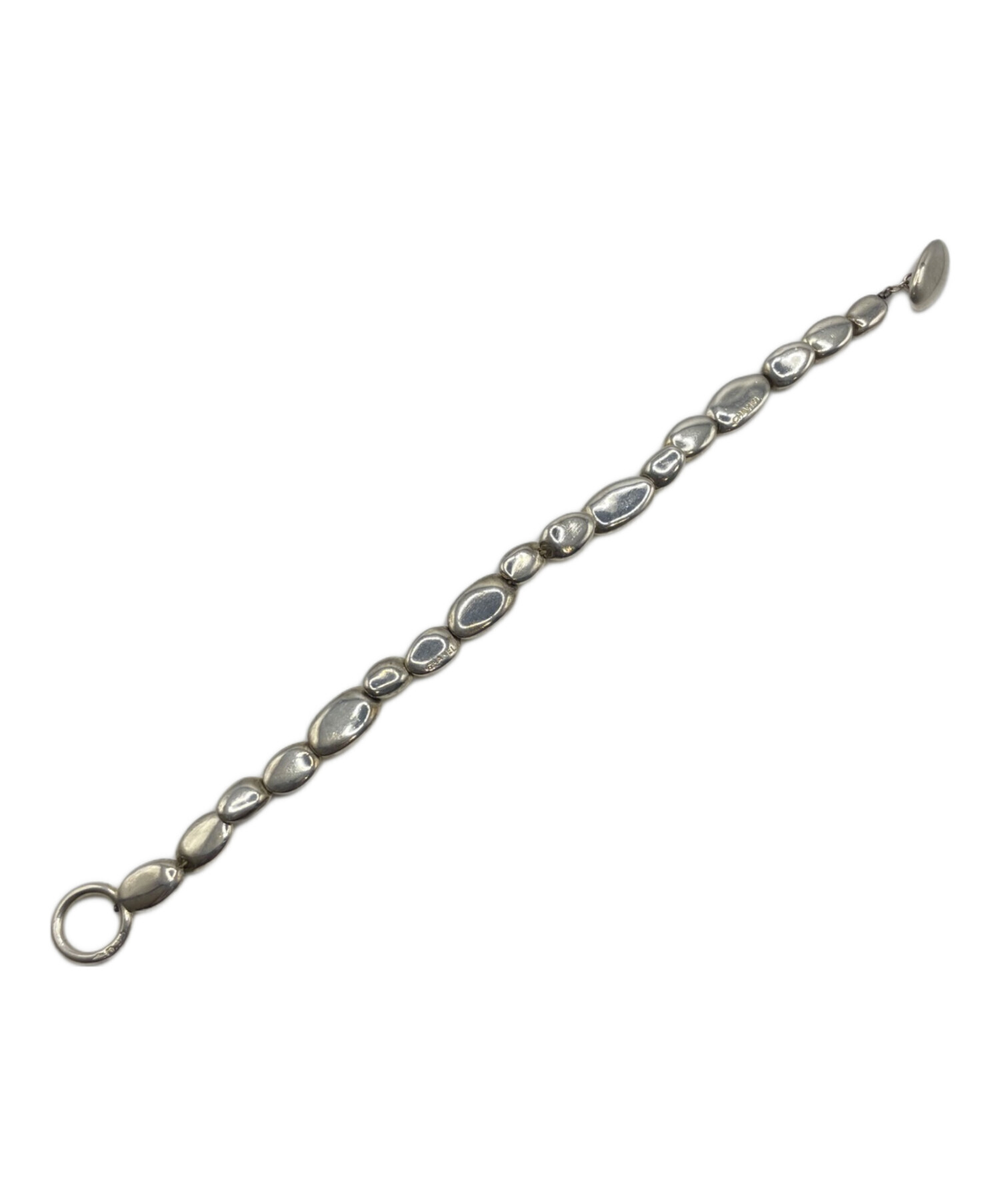 中古・古着通販】CHANEL (シャネル) ビーンズブレスレット シルバー