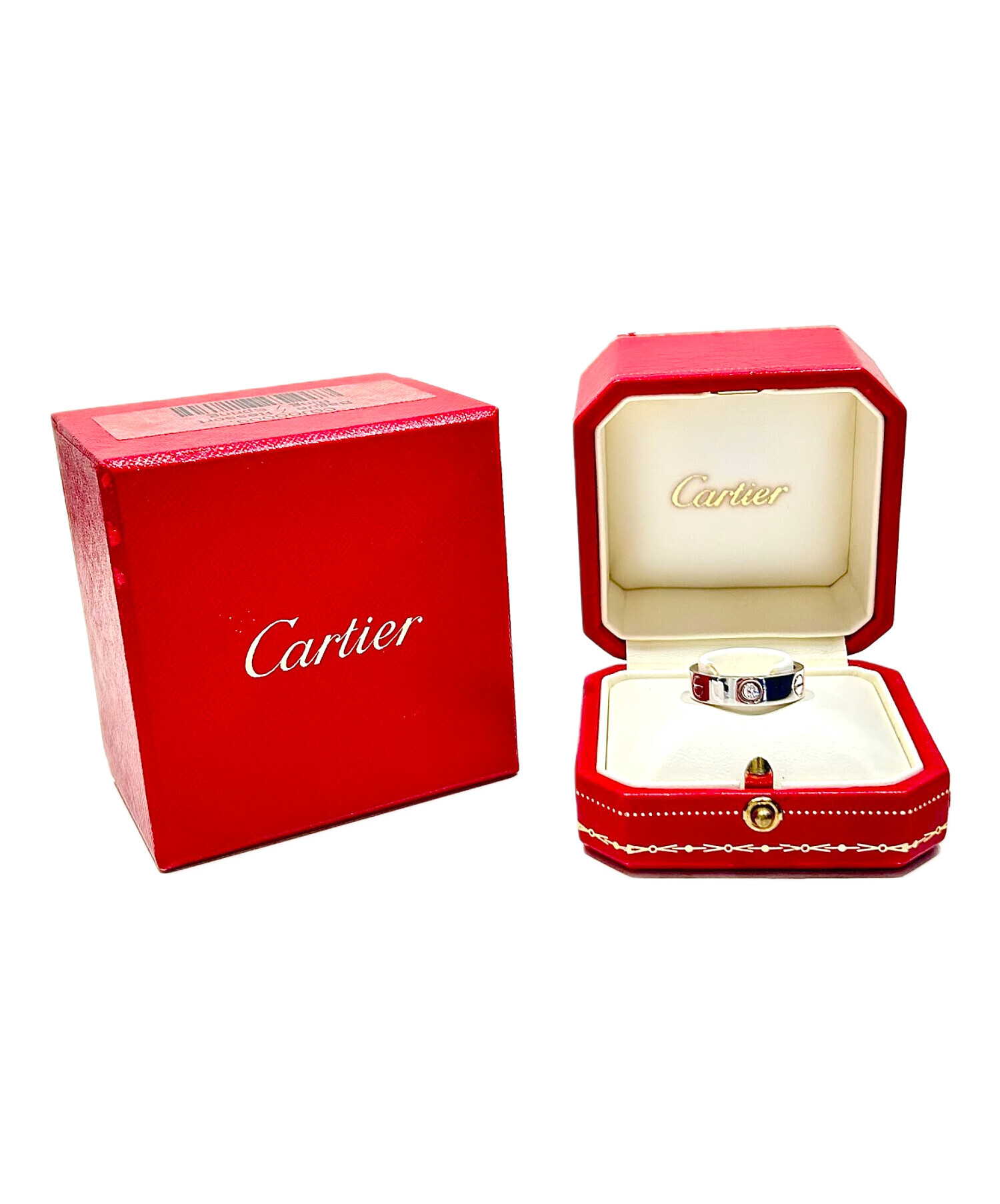中古・古着通販】Cartier (カルティエ) Love Ring 3P Diamond ラブ 