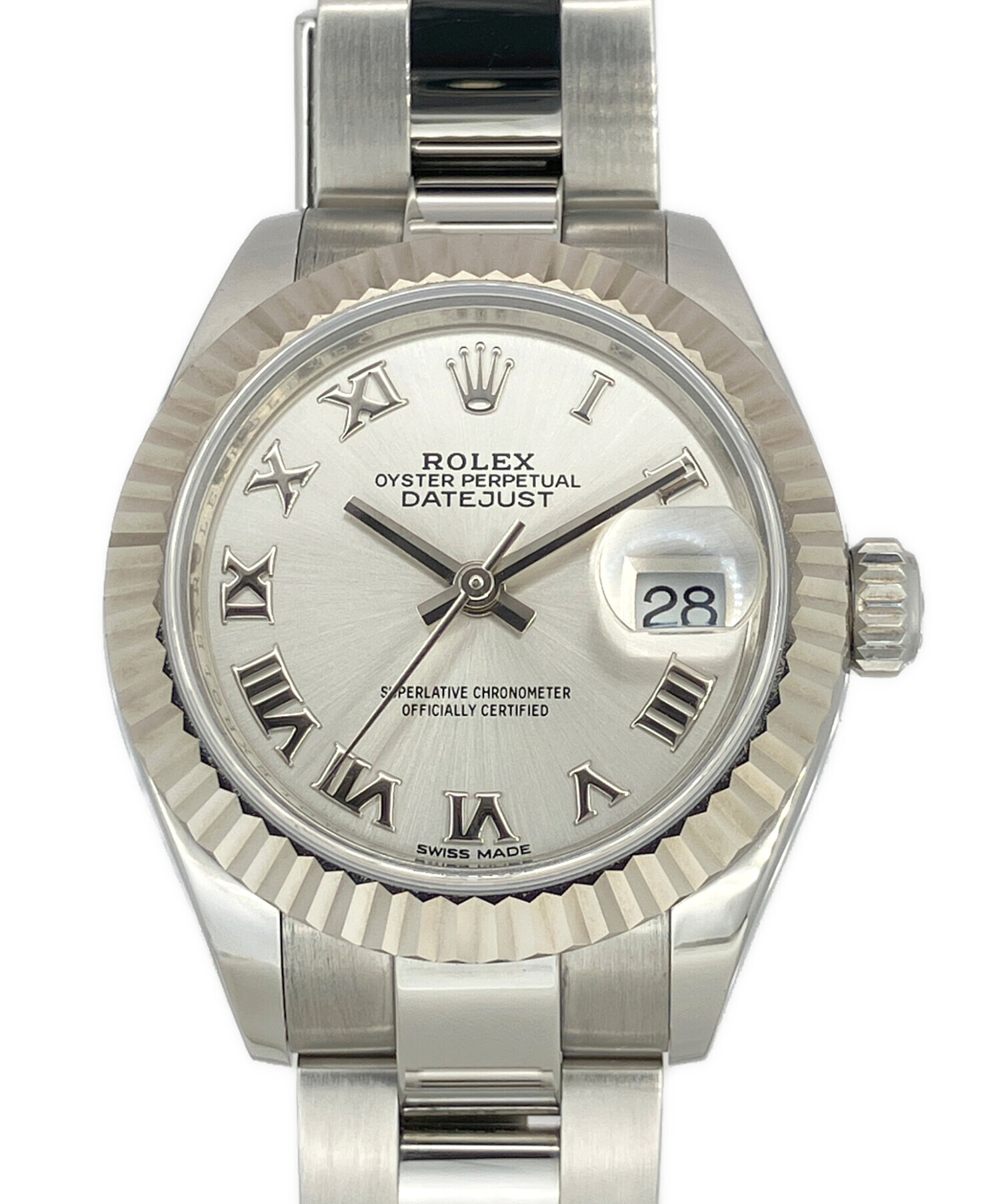 あ出品 中古・古着通販】ROLEX (ロレックス) Lady Datejust 28 レディ