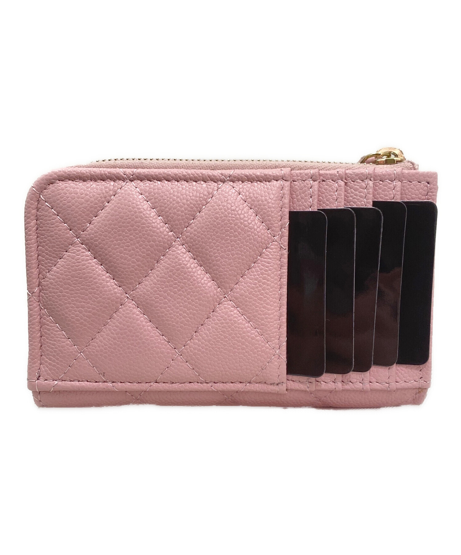 中古・古着通販】CHANEL (シャネル) クラシック ジップ カードケース