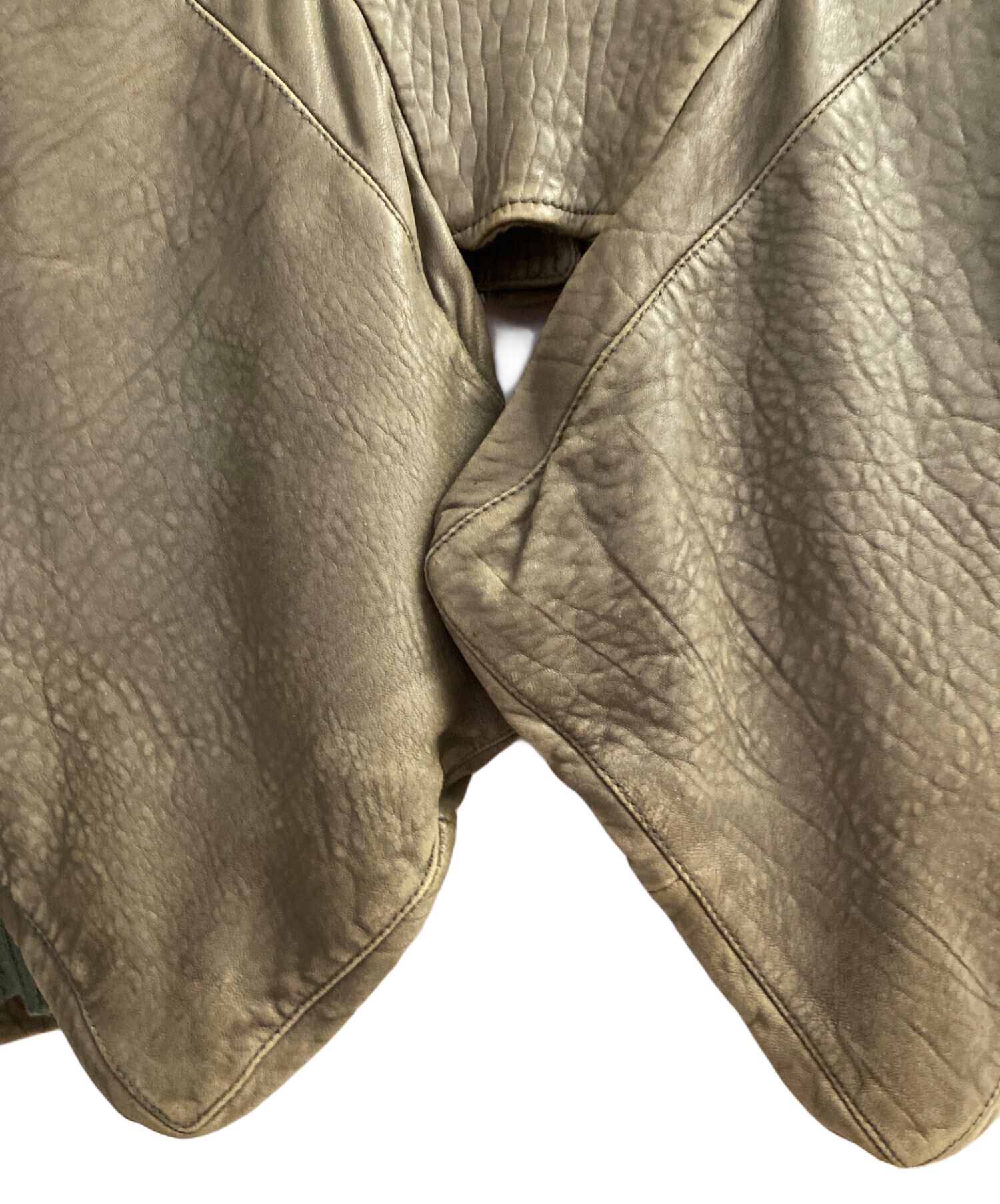 中古・古着通販】RICK OWENS (リックオウエンス) レザージャケット