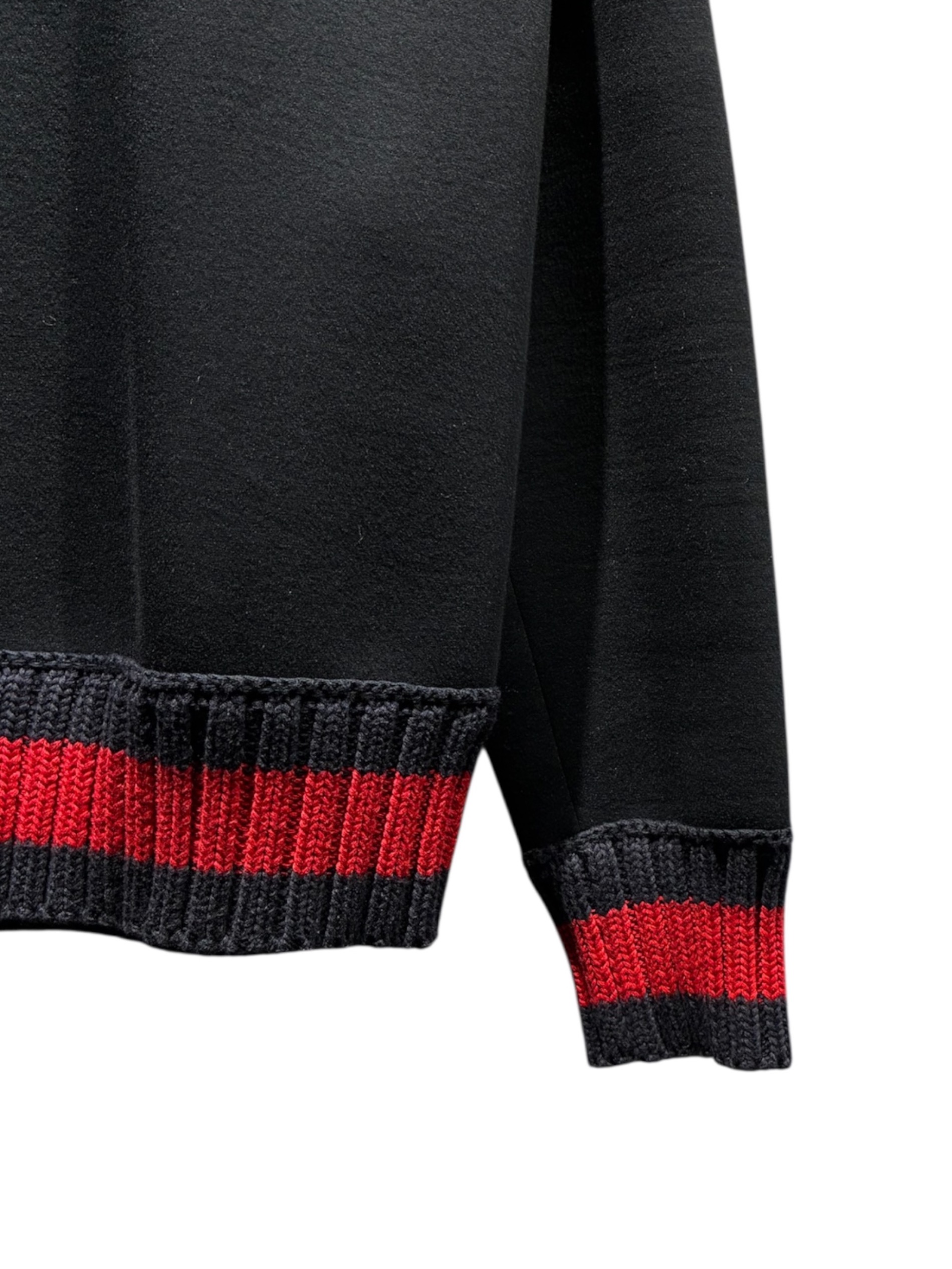 中古・古着通販】GUCCI (グッチ) ウェブストライプスウェット ブラック 