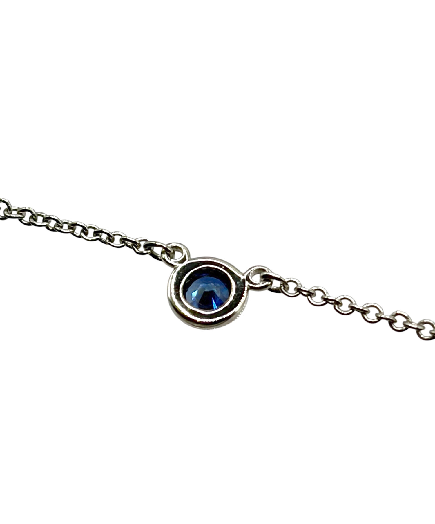 【TIFFANY&CO.】カラー バイザヤード ペンダント サファイア 中古・古着通販】TIFFANY & Co. (ティファニー) カラーバイザヤード