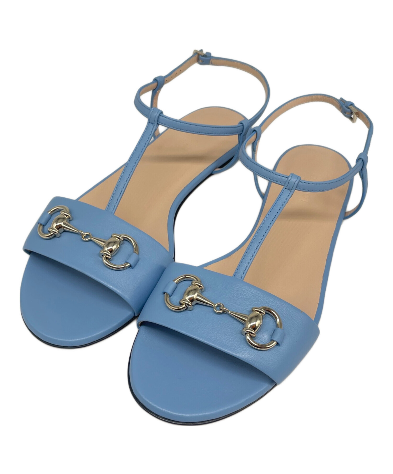 中古・古着通販】GUCCI (グッチ) ホースビット フラットサンダル