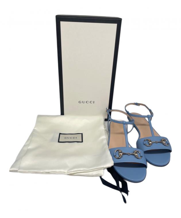 中古・古着通販】GUCCI (グッチ) ホースビット フラットサンダル