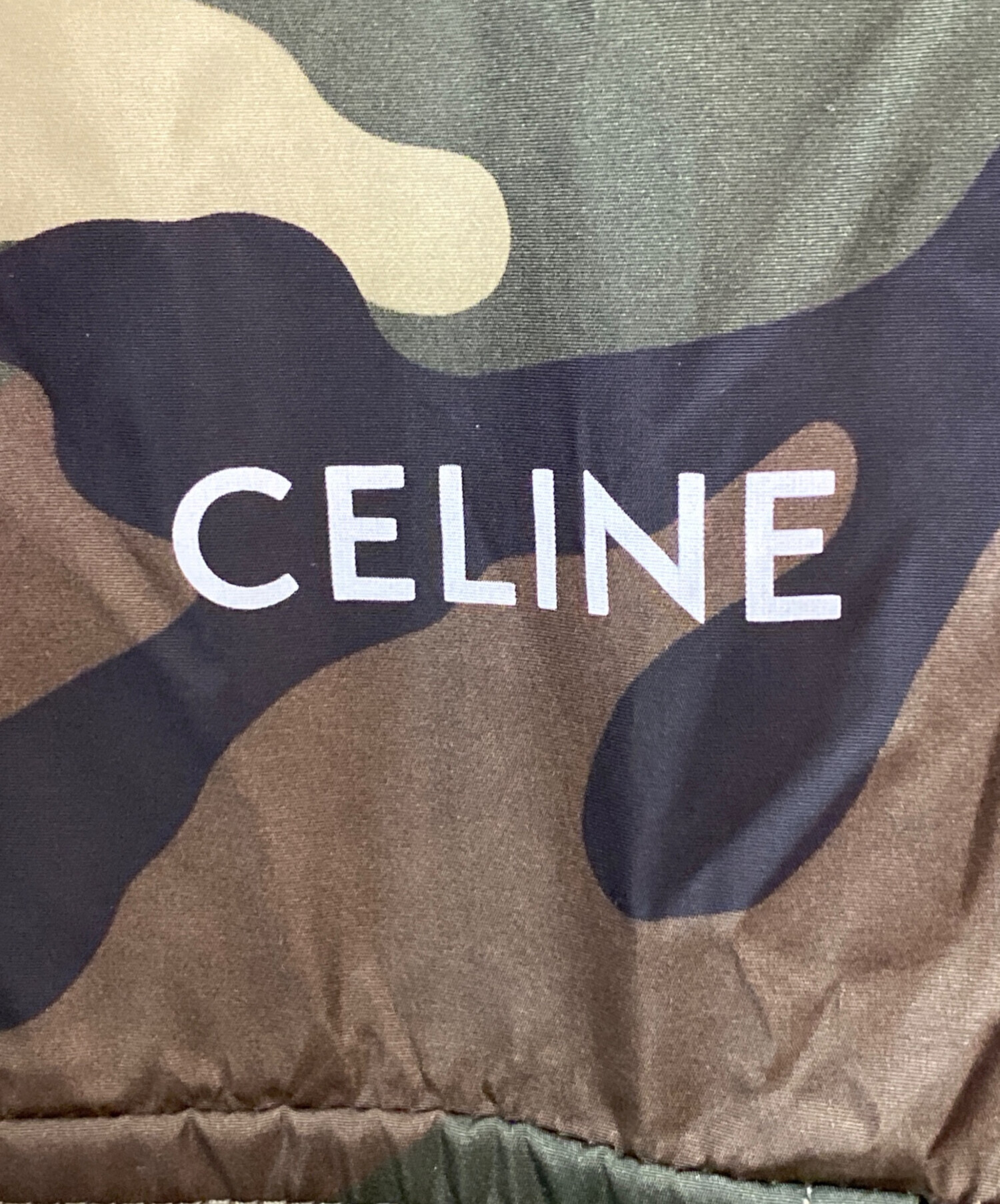 中古・古着通販】CELINE (セリーヌ) ナイロンジャケット オリーブ 