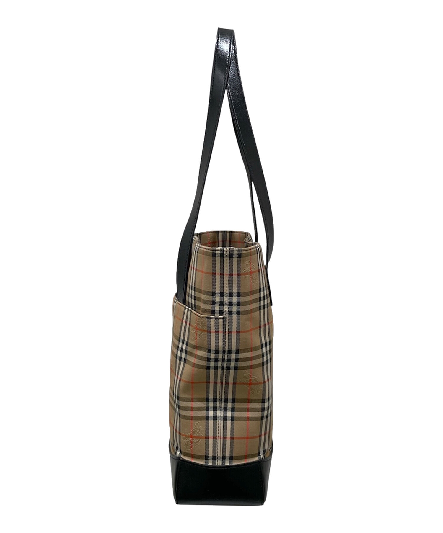 中古・古着通販】BURBERRY (バーバリー) ノバチェックトートバッグ 