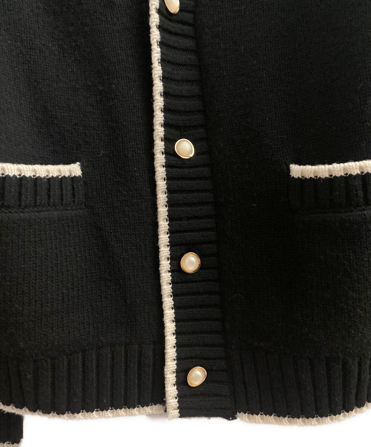 中古・古着通販】CASABLANCA (カサブランカ) 刺繍カーディガン 