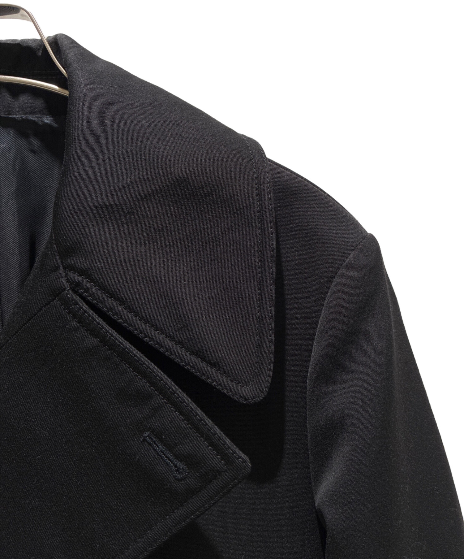 中古・古着通販】BALENCIAGA (バレンシアガ) トレンチコート ブラック