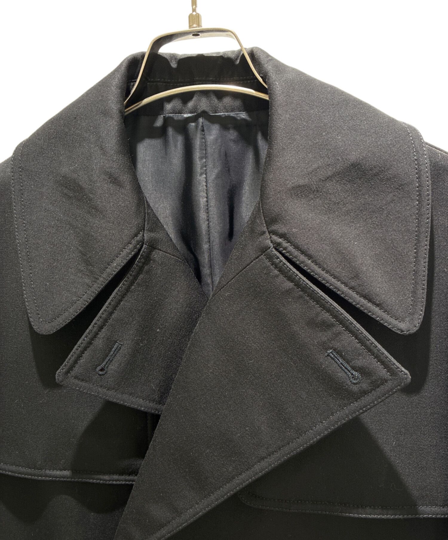 中古・古着通販】BALENCIAGA (バレンシアガ) トレンチコート ブラック