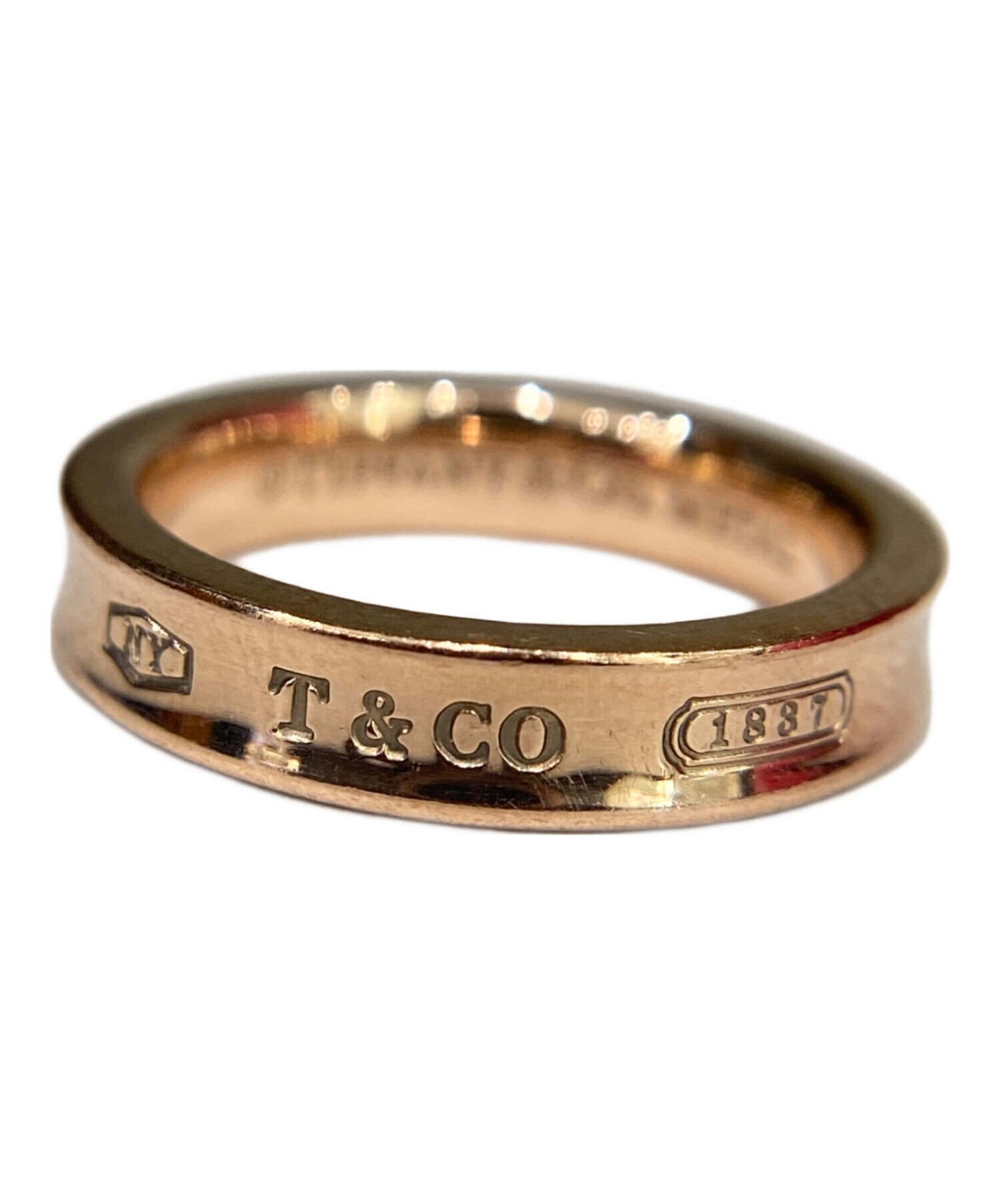 【未使用】ティファニー　インフィニティーナローリング　14号　ローズゴールド 中古・古着通販】TIFFANY & Co. (ティファニー アンド コー) 1837 ナ