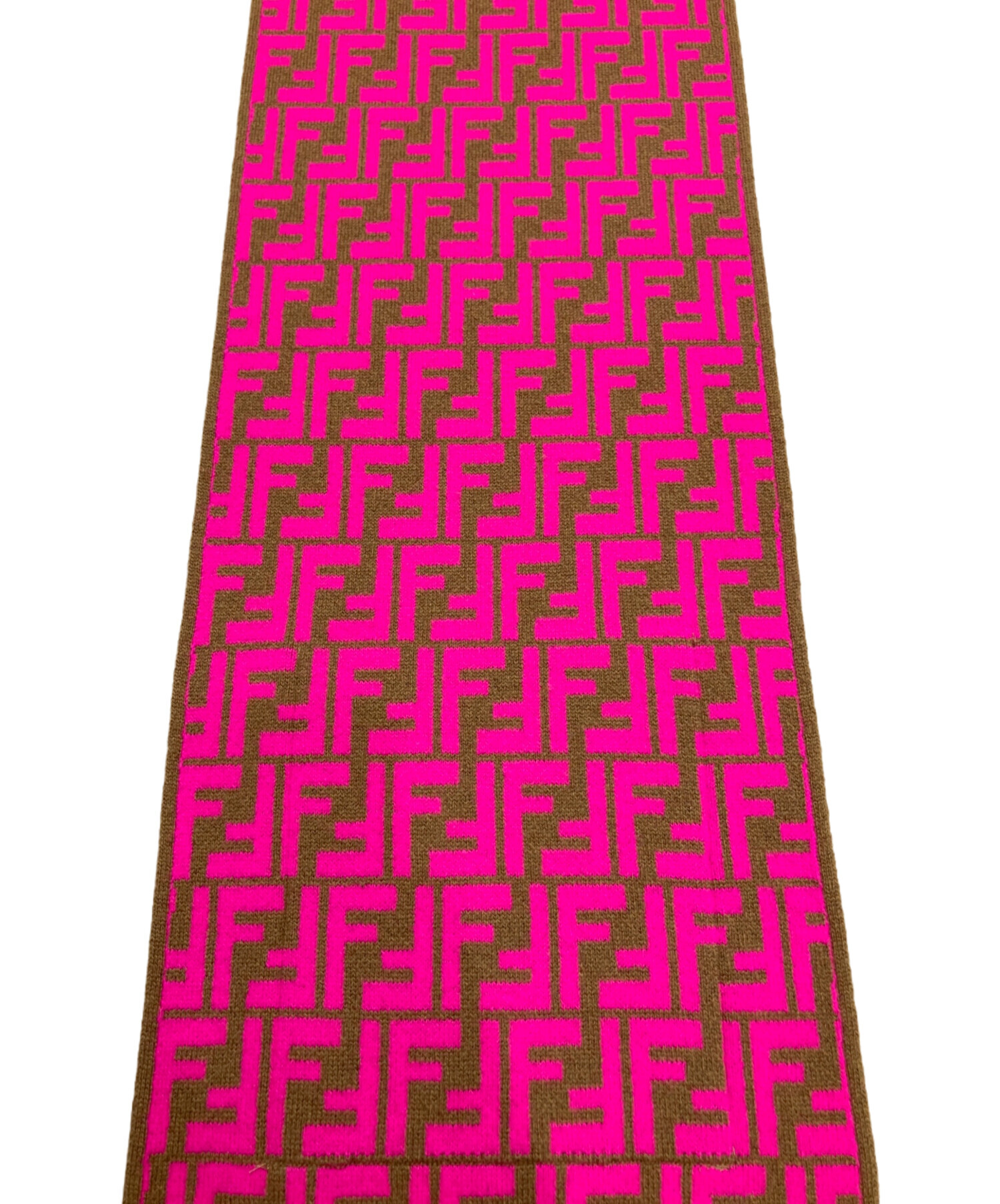 中古・古着通販】FENDI (フェンディ) カシミヤ混 ズッカ切替ロゴ