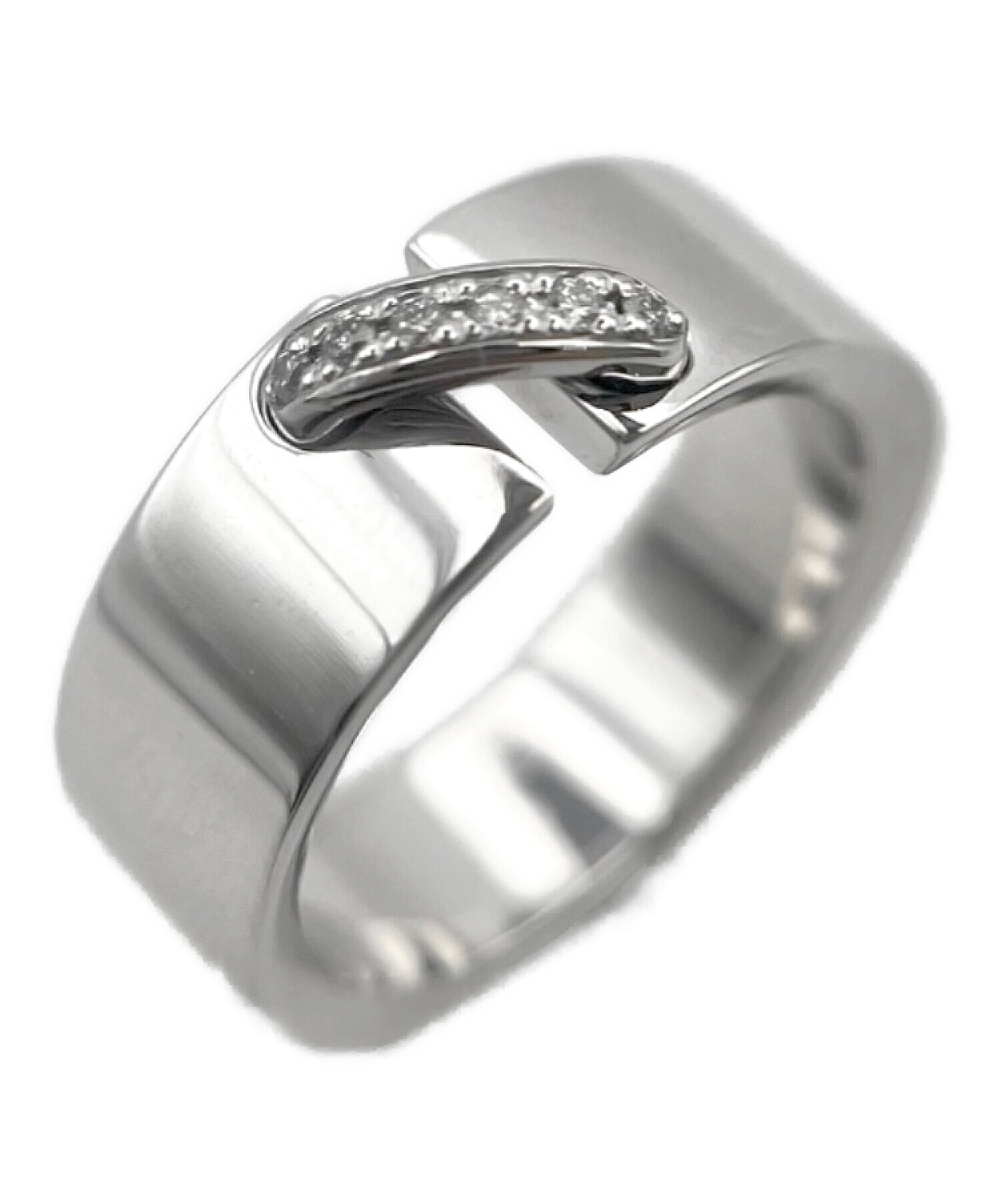 ショーメ CHAUMET リアンリング　希少ヴィンテージ750YG 総量9.4g 中古・古着通販】CHAUMET (ショーメ) Lian ring/リアンリング/750WG