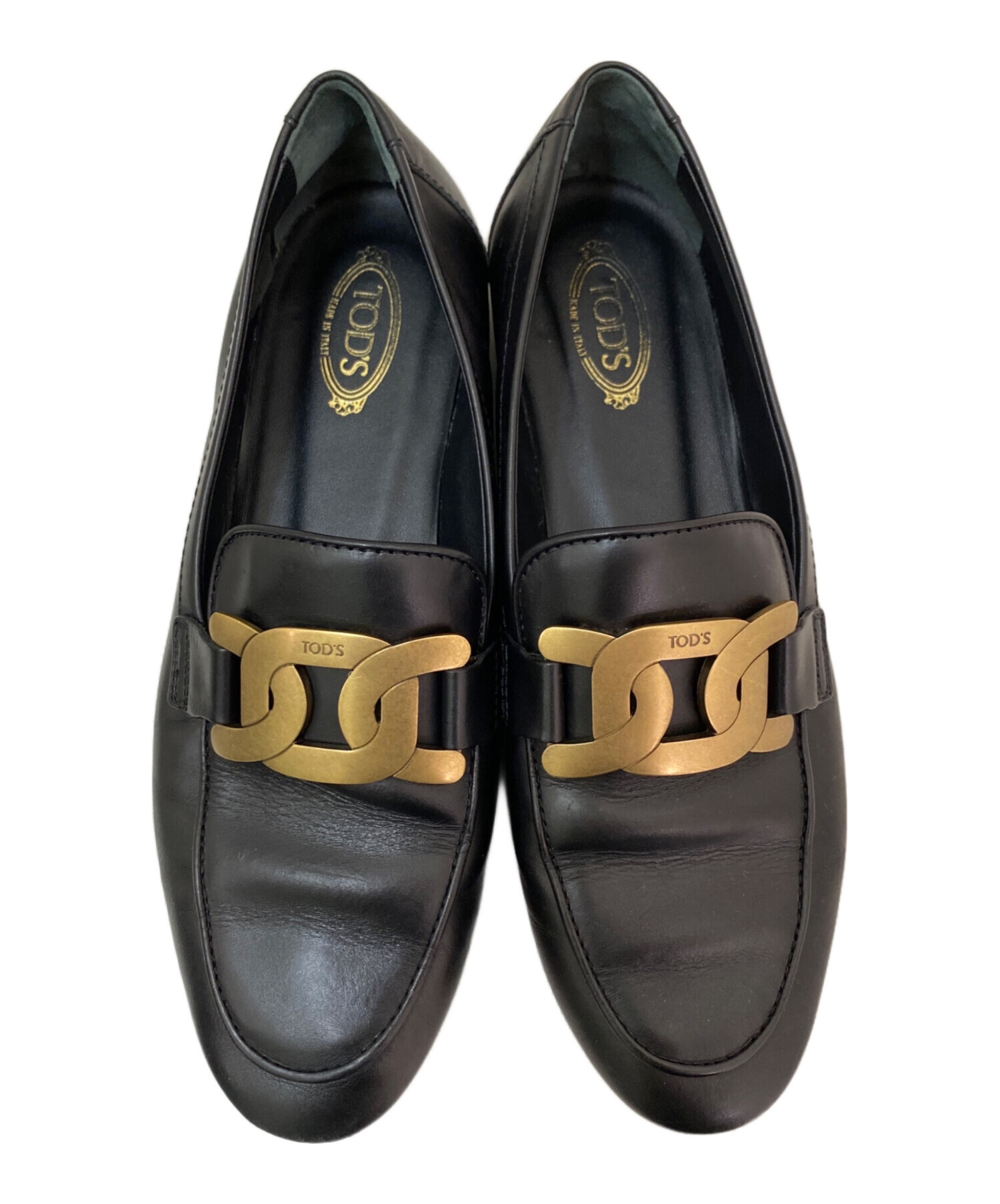 中古・古着通販】TOD'S (トッズ) チェーンストラップローファー