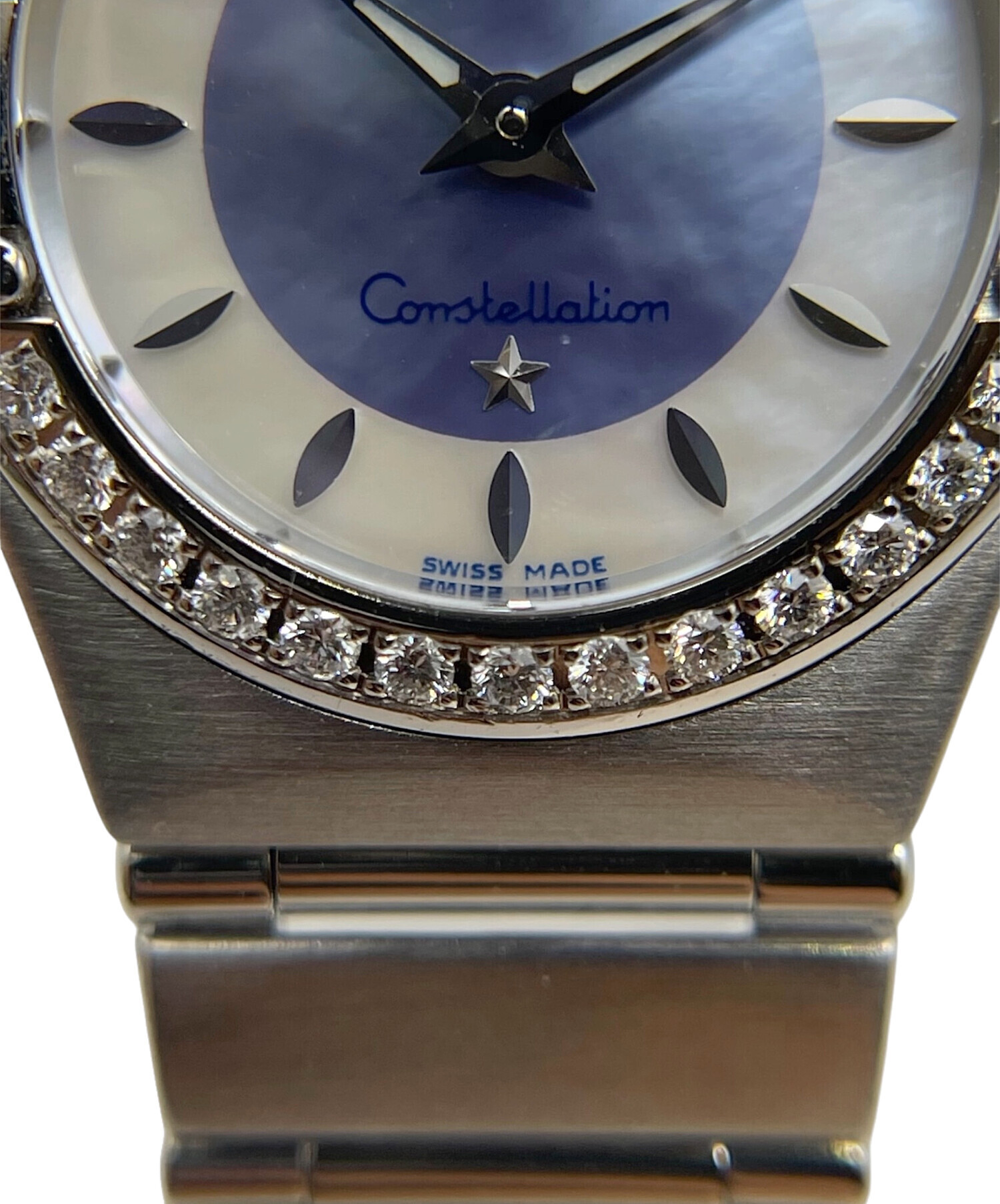 OMEGA 時計パーツセット ダイアル・ベゼル・ブレスレット 中古・古着通販】OMEGA (オメガ) ダイヤベゼル シェル文字盤｜ブランド