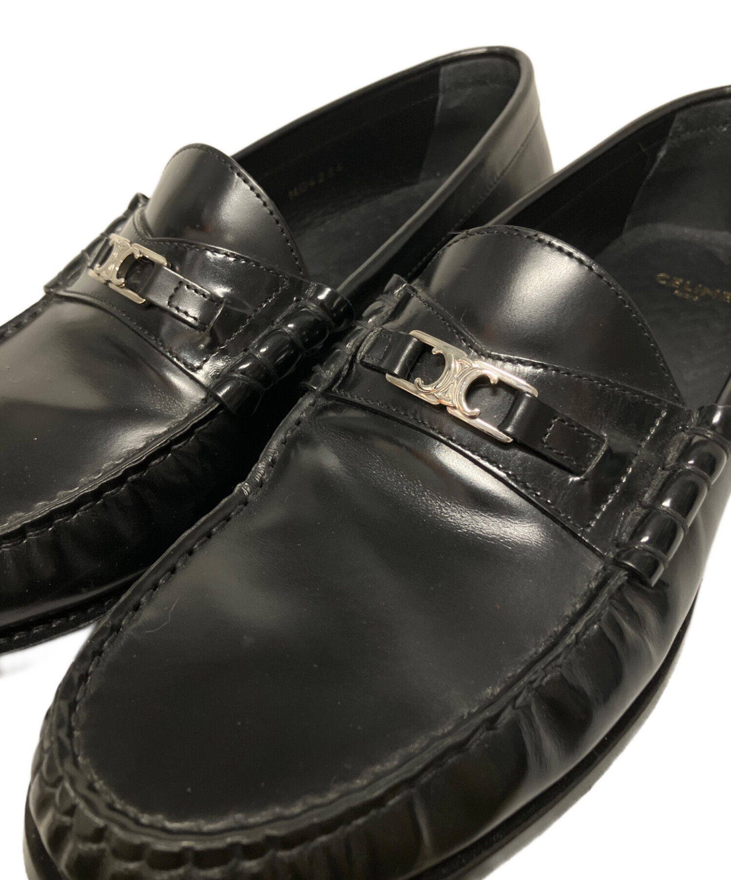 中古・古着通販】CELINE (セリーヌ) ルコ/トリオンオフローファー/革靴