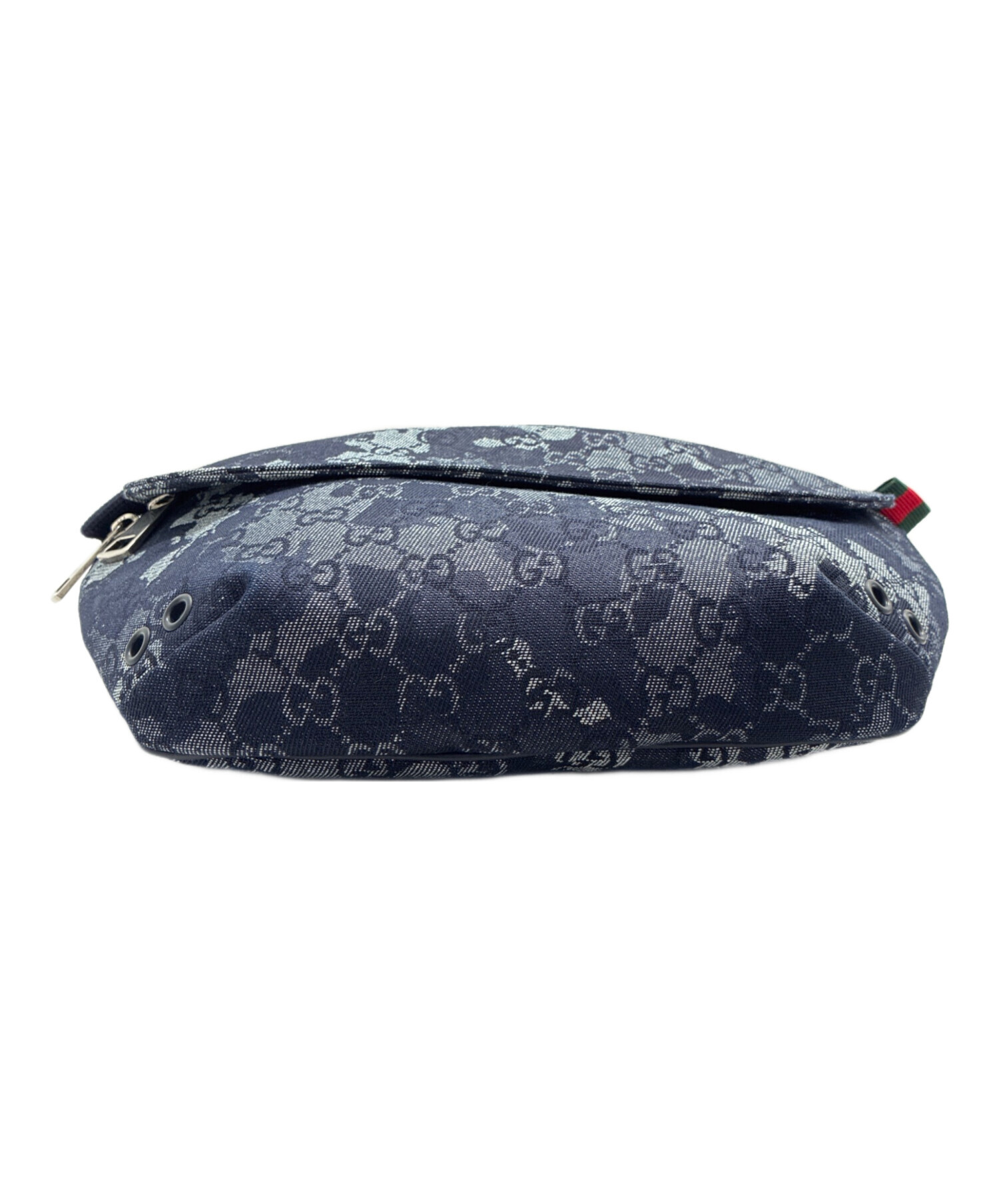 中古・古着通販】GUCCI (グッチ) GGデニムベルトバッグ/GG denim large