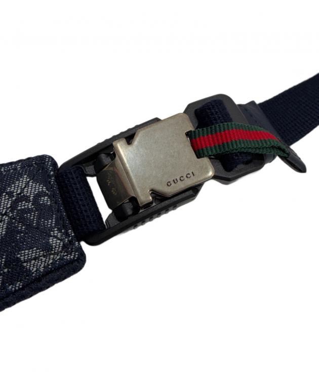 中古・古着通販】GUCCI (グッチ) GGデニムベルトバッグ/GG denim large