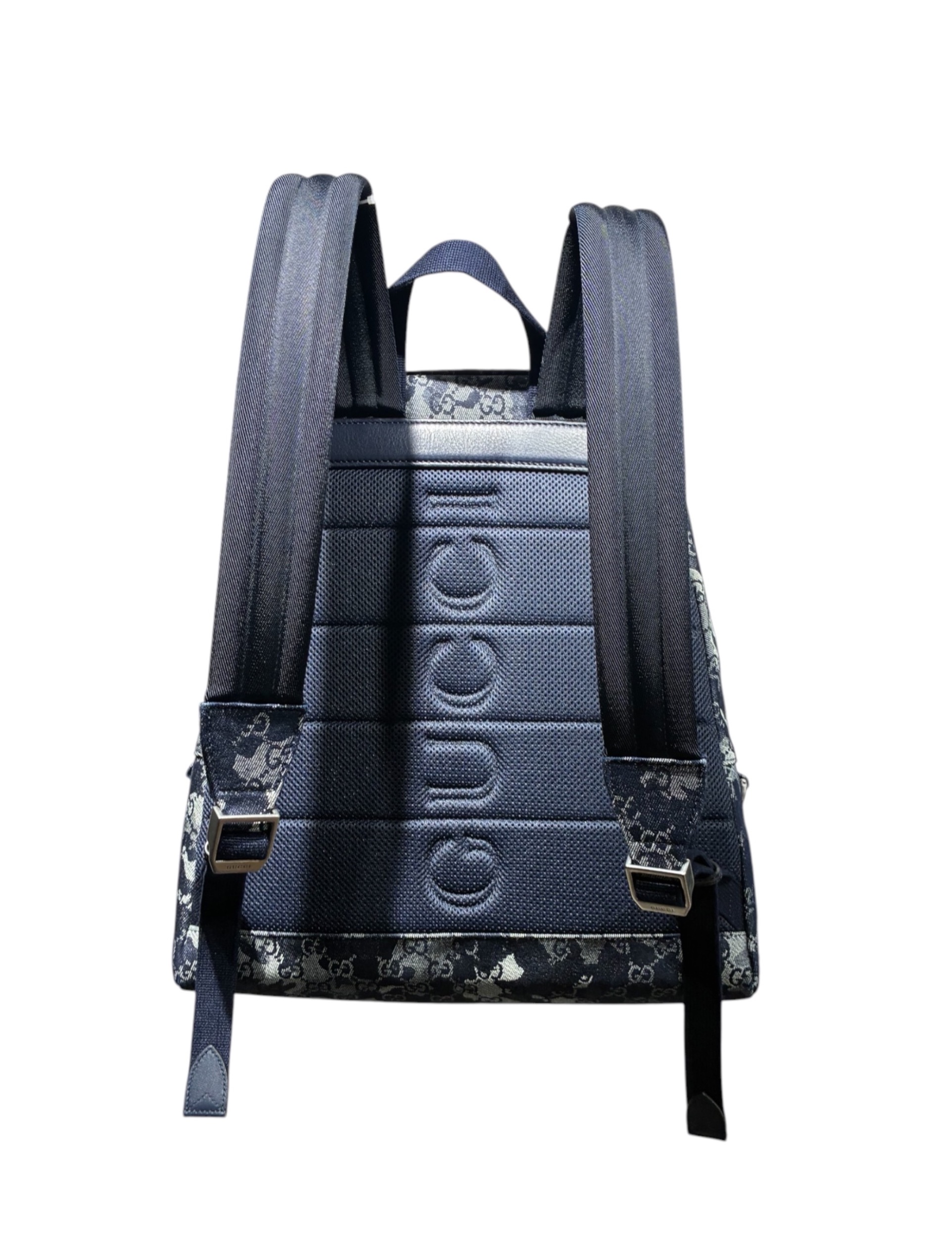 中古・古着通販】GUCCI (グッチ) GGデニムラージバックパック/849008