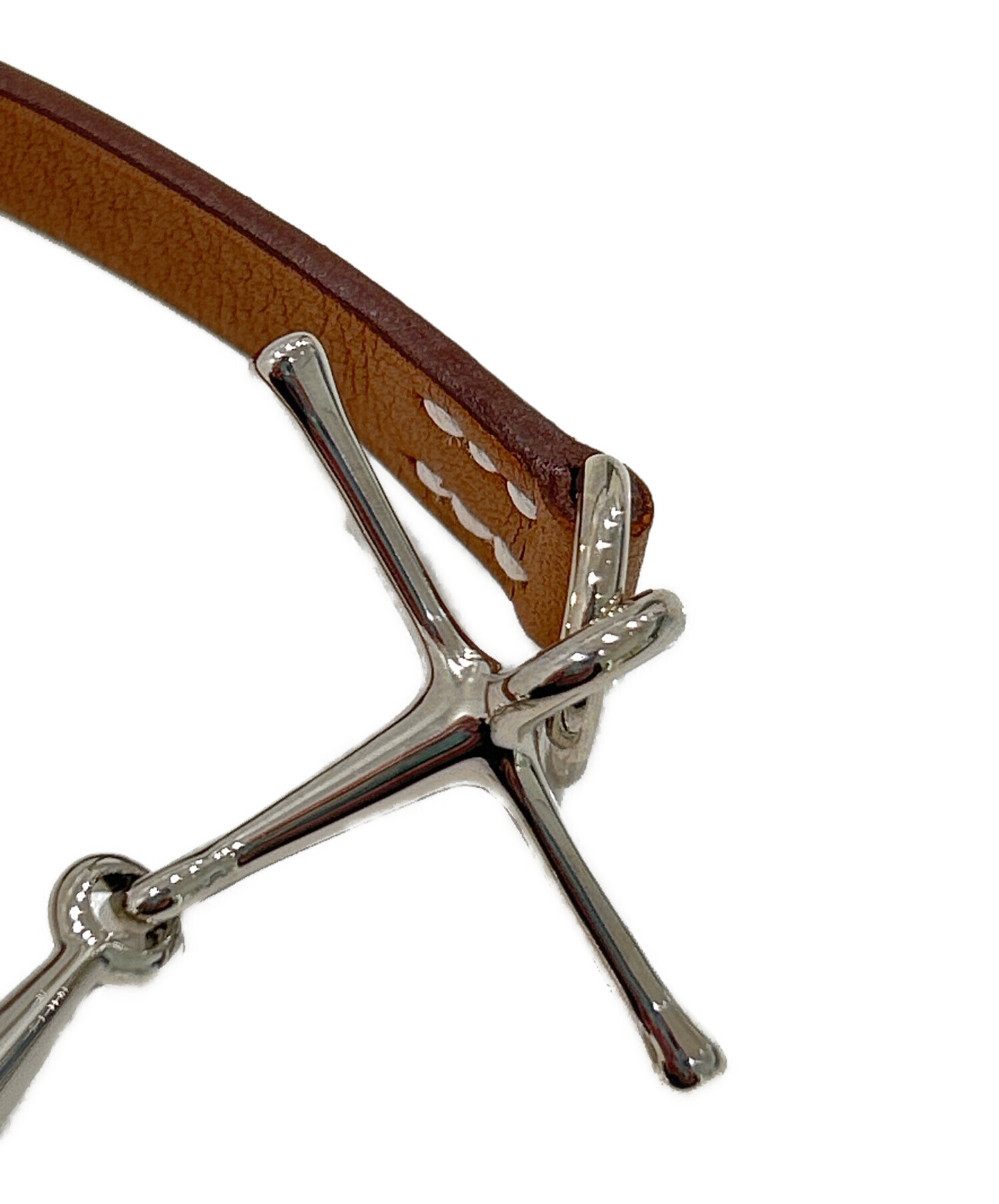 中古・古着通販】HERMES (エルメス) Mors T2 Horsebit Bracelet モール 中古・古着通販】HERMES (エルメス) Mors T2 Horsebit Bracelet モール