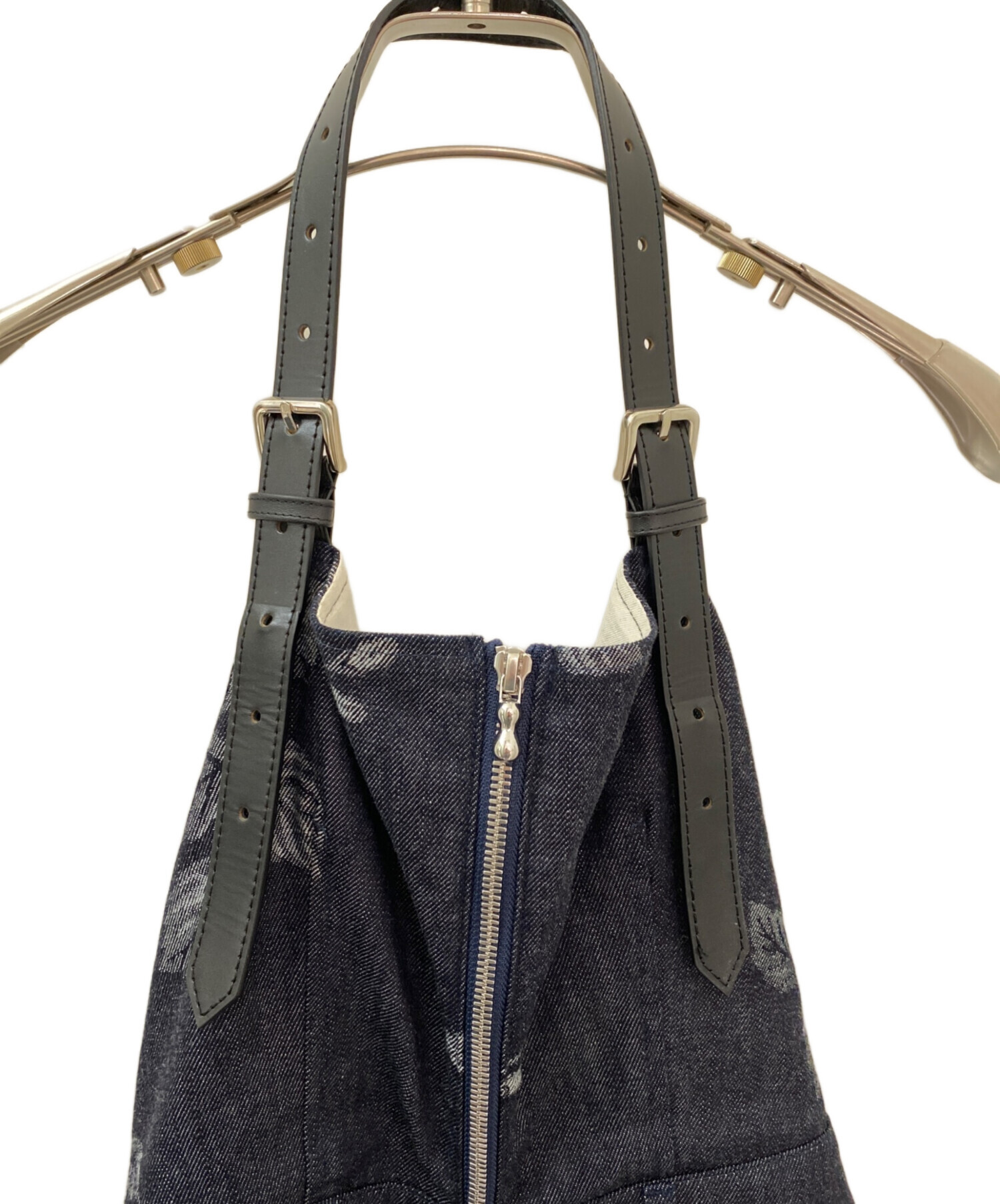 中古・古着通販】FETICO (フェティコ) デニムワンピース インディゴ