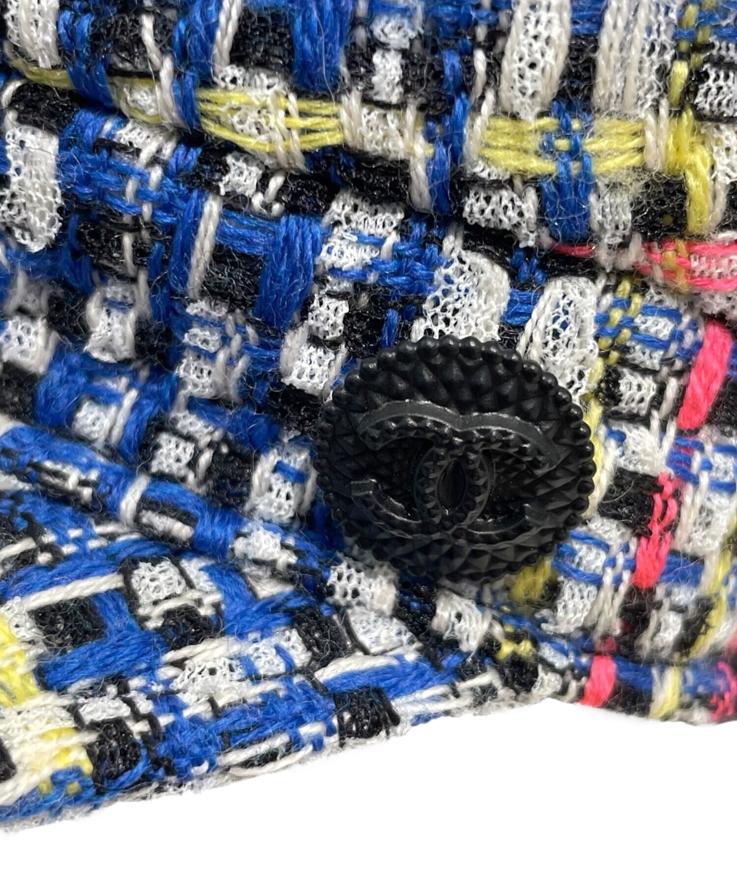 中古・古着通販】CHANEL (シャネル) ココマーク ツイードキャスケット
