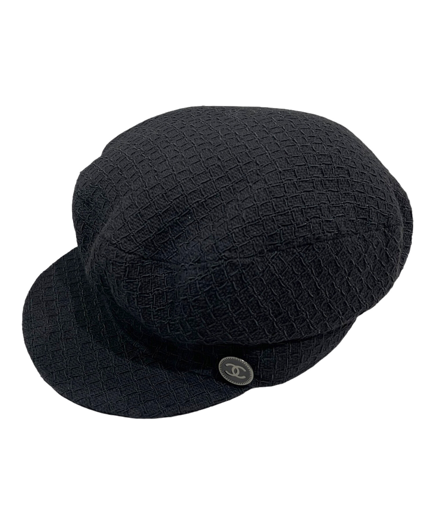 中古・古着通販】CHANEL (シャネル) ココマーク ツイードキャスケット