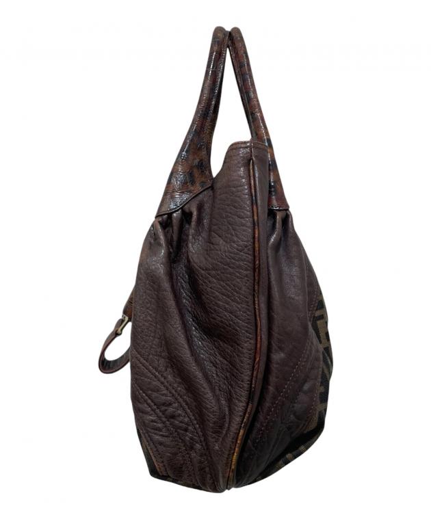 中古・古着通販】FENDI (フェンディ) ズッカ柄 スパイ ハンドバッグ