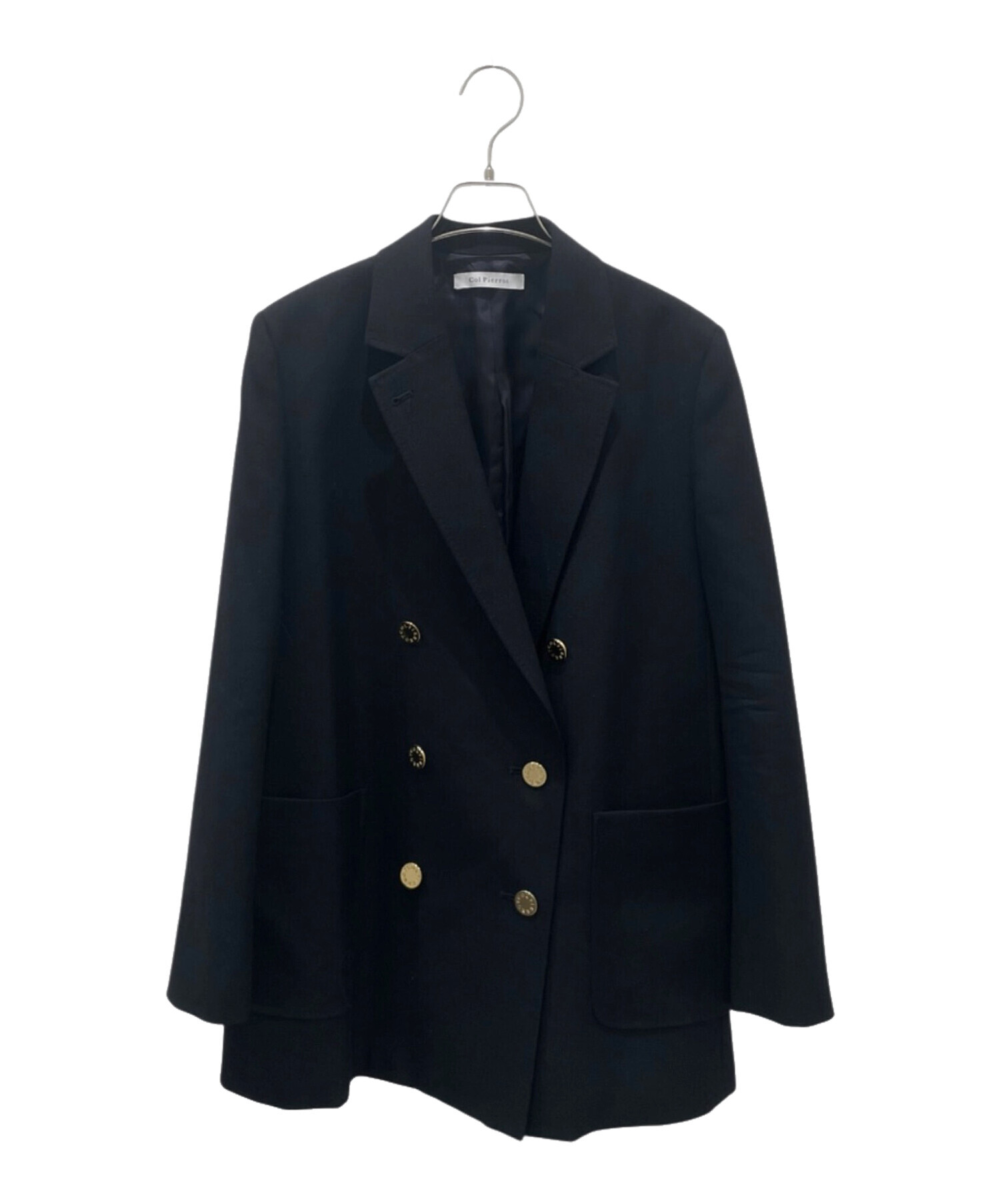 Col Pierrot キンボタン LONG ジャケット　ロング 中古・古着通販】Col Pierrot (コルピエロ) キンボタン LONG ダブル