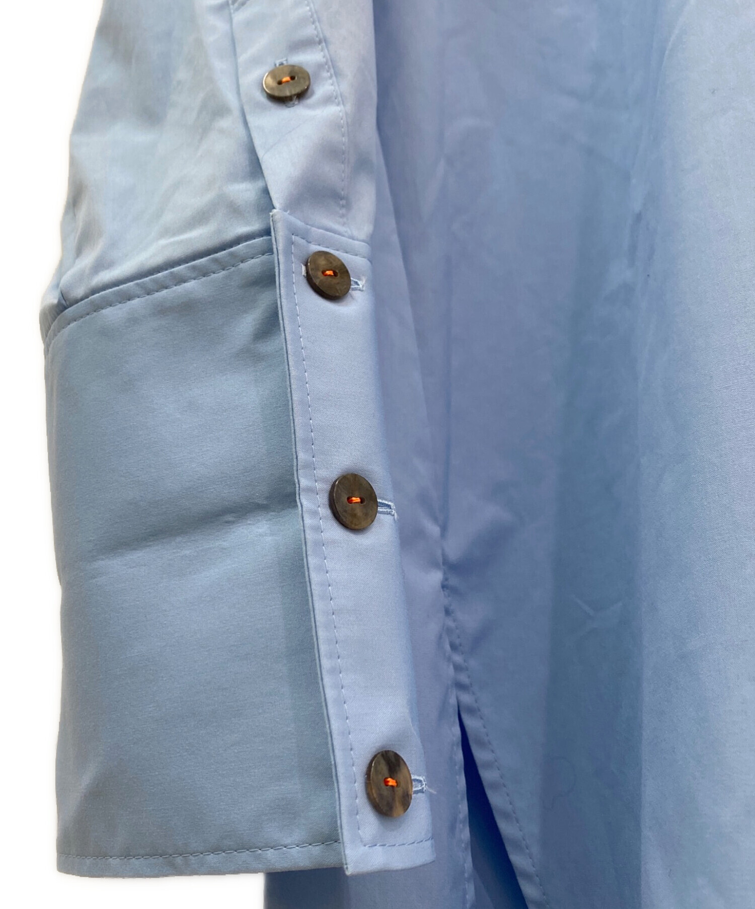 つ*様 ENFOLD STANDARD SHIRT 中古・古着通販】ENFOLD (エンフォルド) STANDARD SHIRT スカイブルー