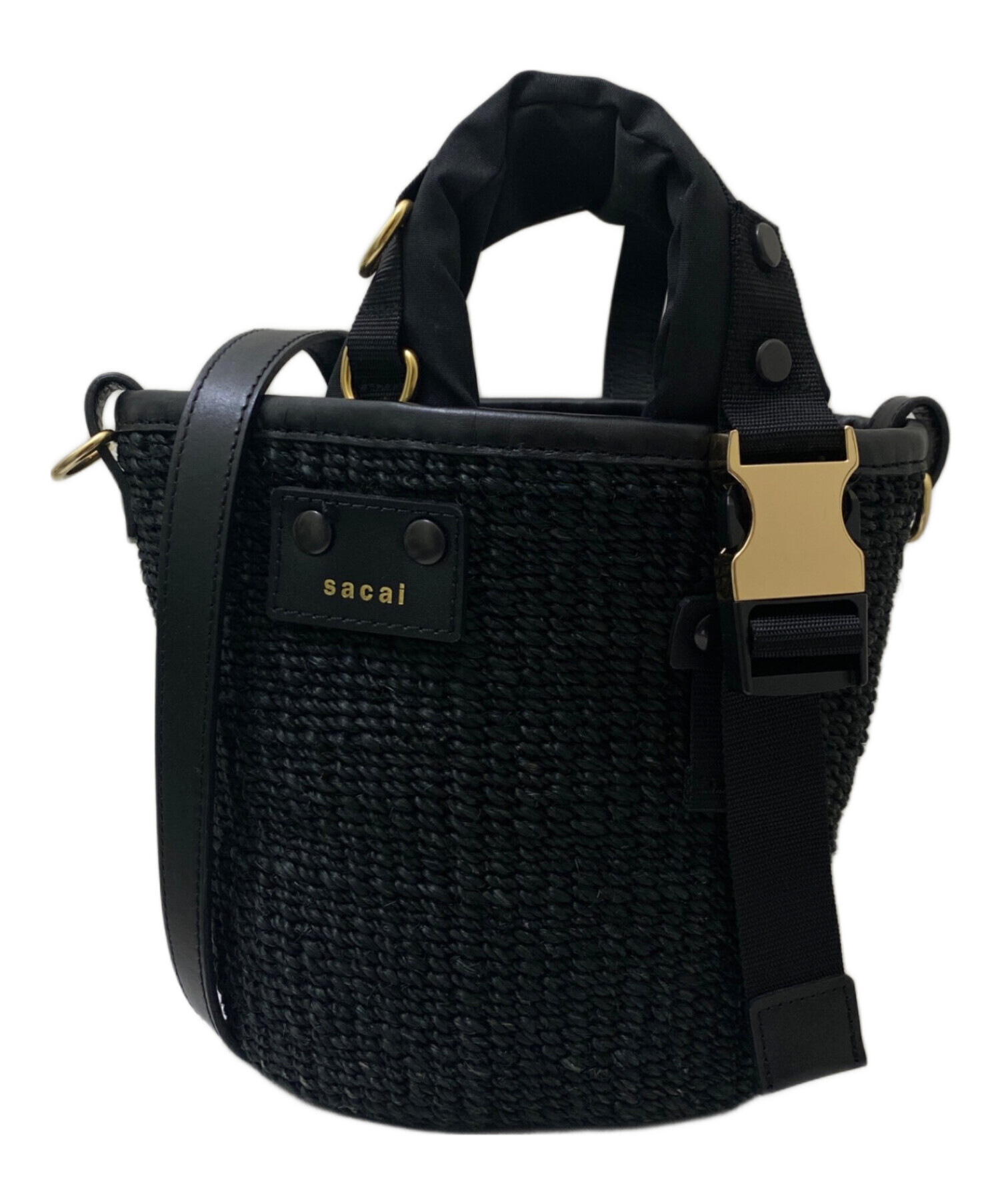 中古・古着通販】sacai (サカイ) Hybrid Marche Micro Bag ブラック 