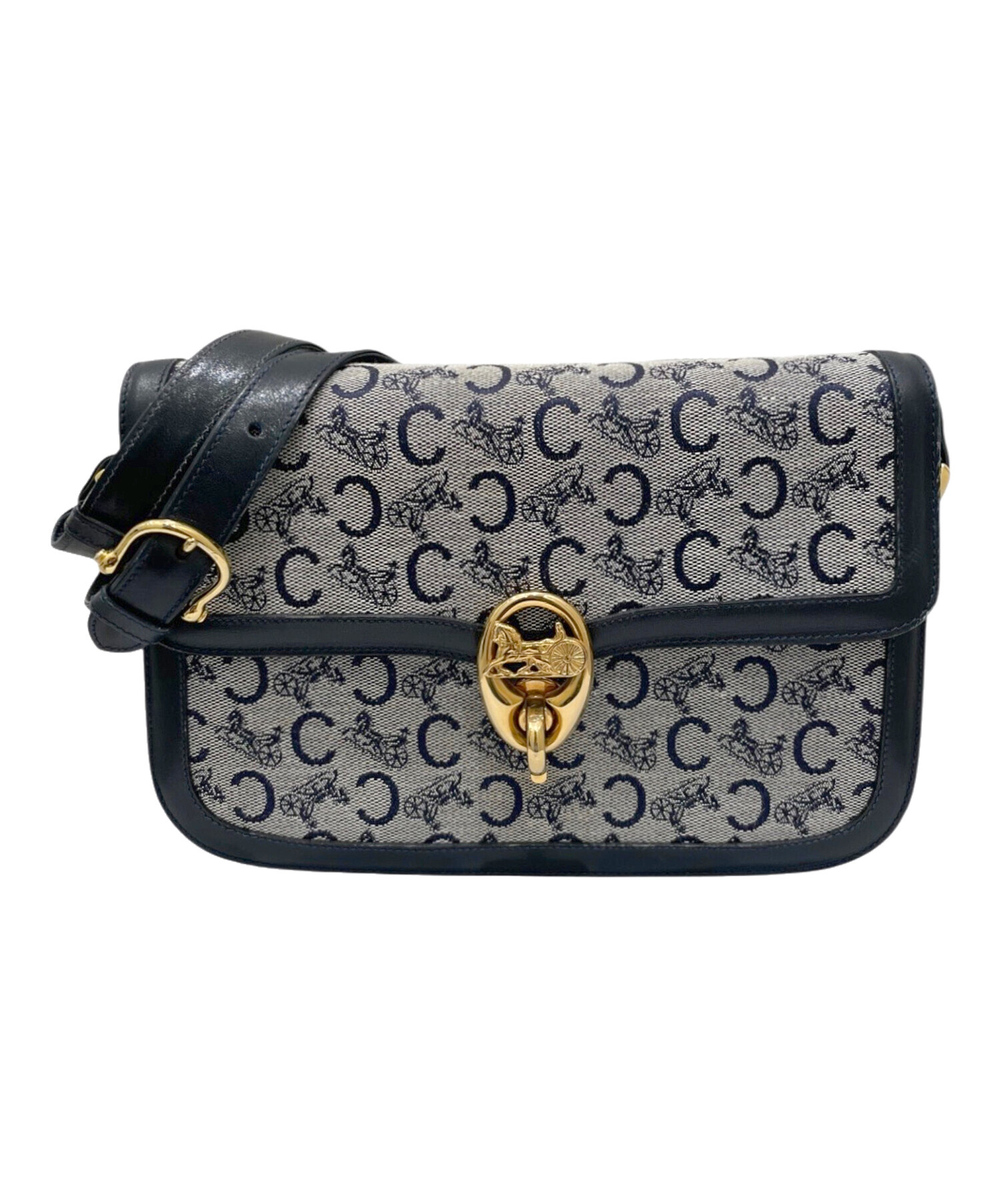 中古・古着通販】CELINE (セリーヌ) Cマカダム サルキー ショルダー