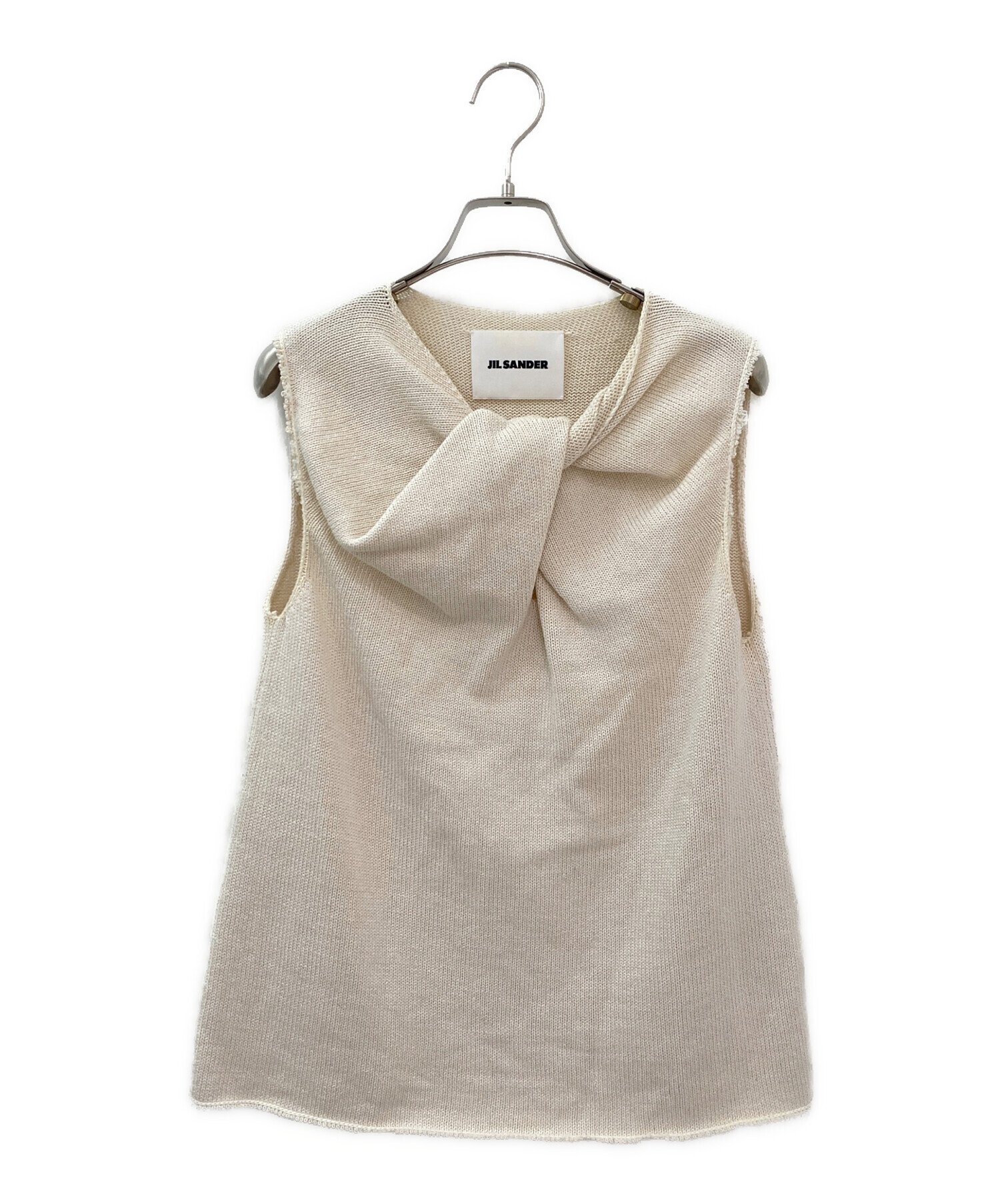 中古・古着通販】JIL SANDER (ジルサンダー) ノースリーブニット 