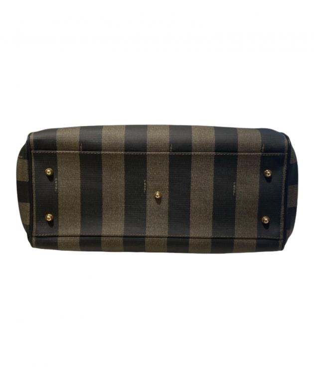 中古・古着通販】FENDI (フェンディ) ペカン柄ハンドバッグ ブラウン