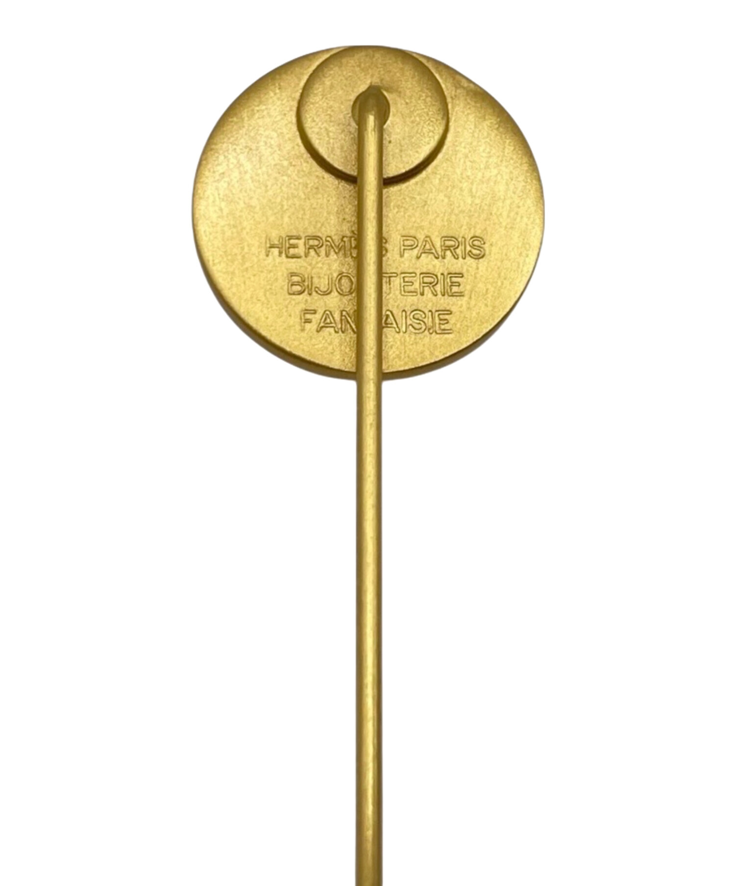 美品　HERMES エルメス　セリエ　ピンブローチ　ピンバッチ　ゴールド　箱付き 中古・古着通販】HERMES (エルメス) セリエピンブローチ｜ブランド